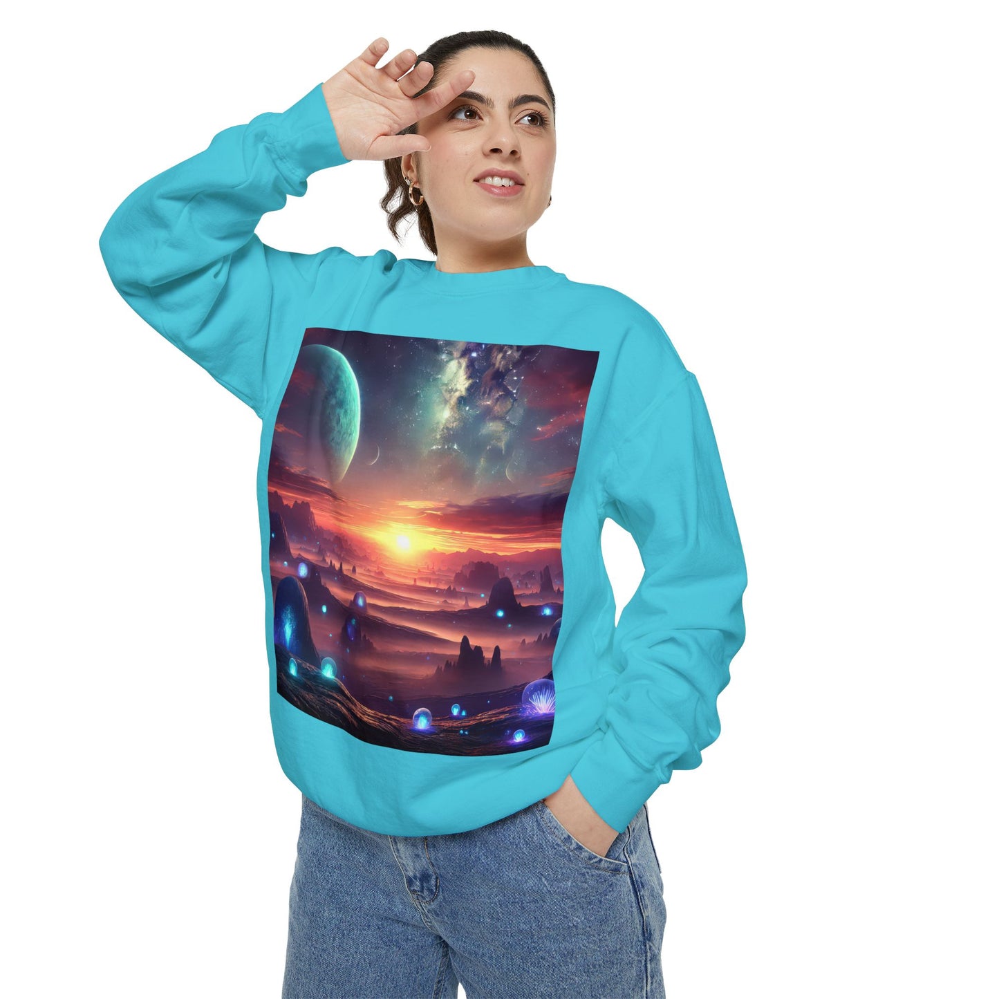 Unisex Garment-Dyed Sweatshirt