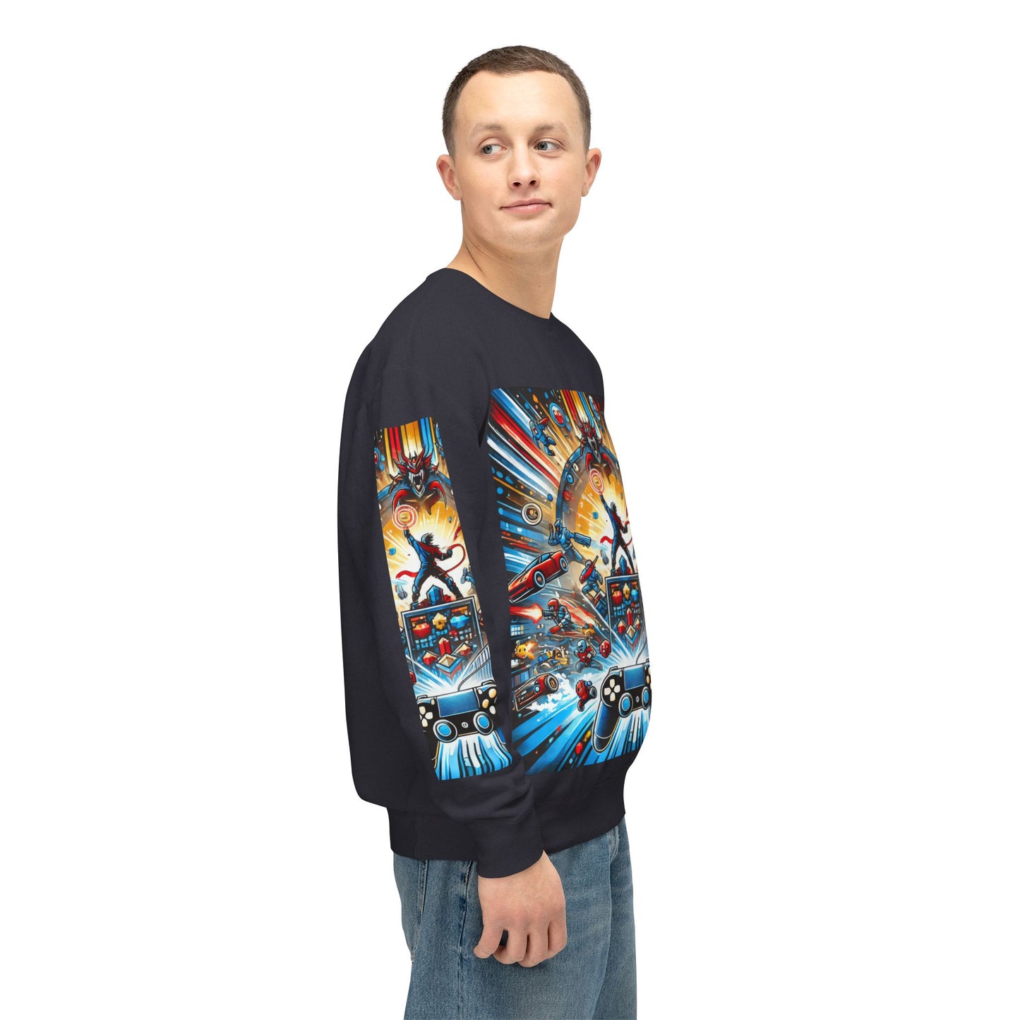 Unisex Lightweight Crewneck Sweatshirt