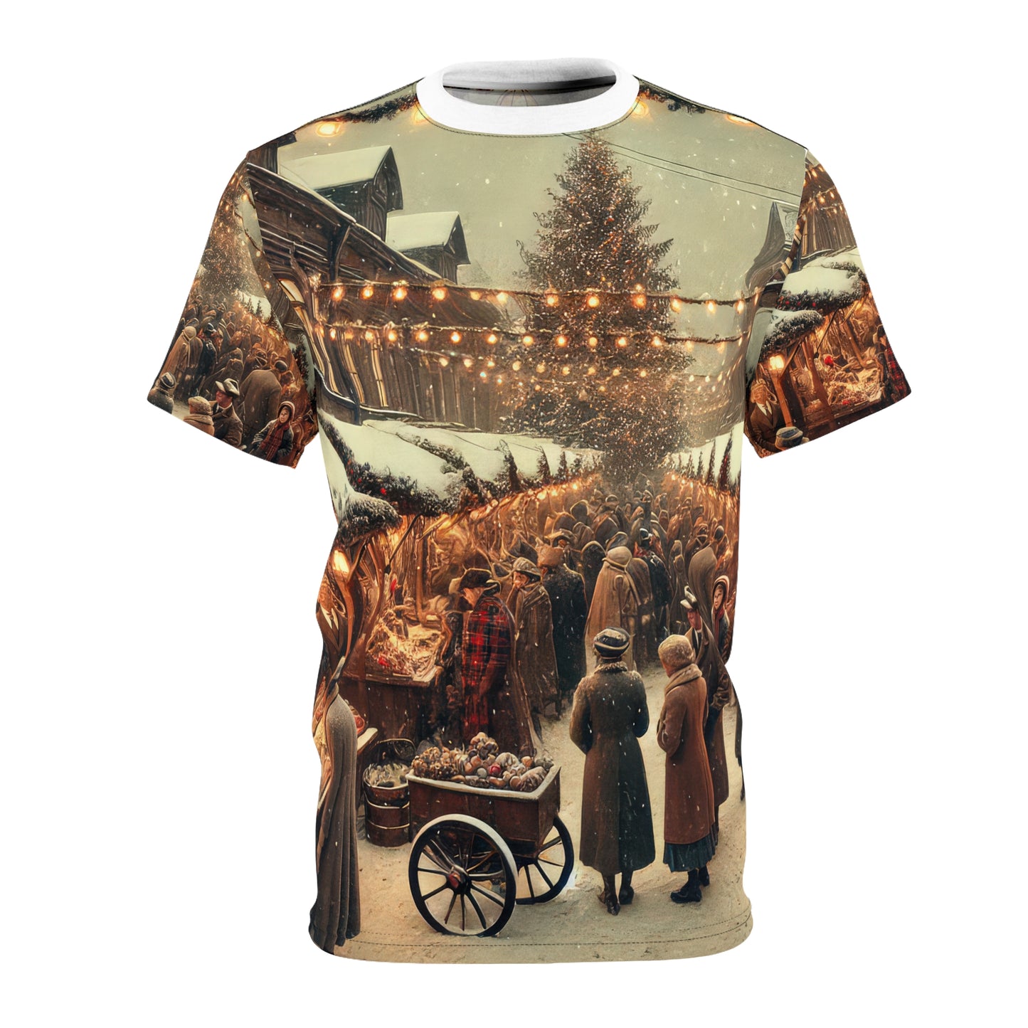 Unisex Cut & Sew Tee (AOP)