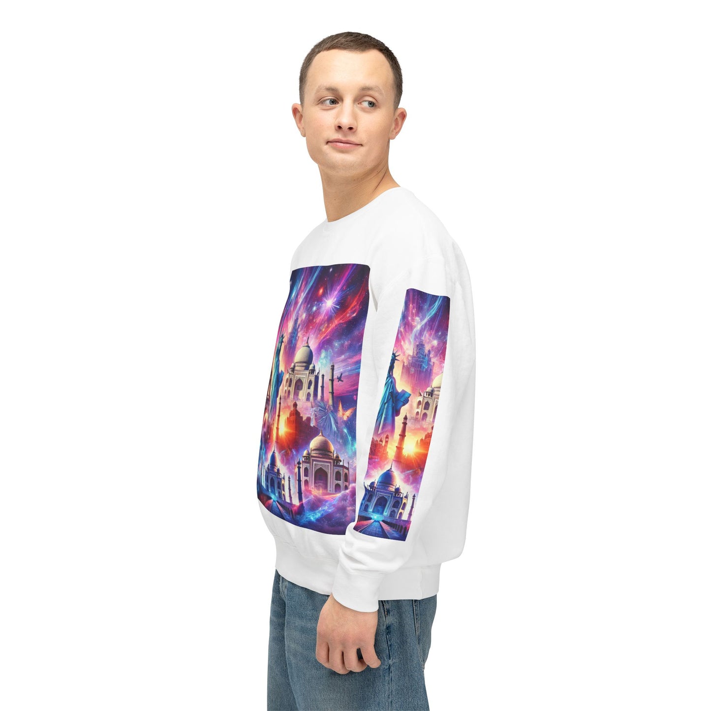 Unisex Lightweight Crewneck Sweatshirt