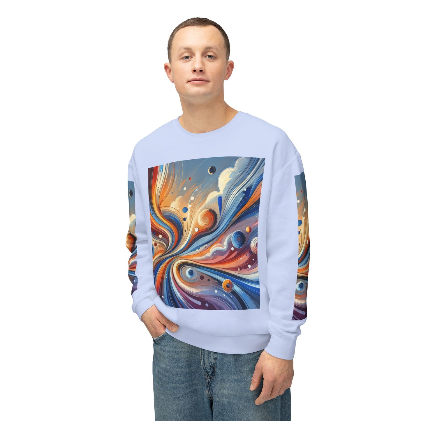 Unisex Lightweight Crewneck Sweatshirt