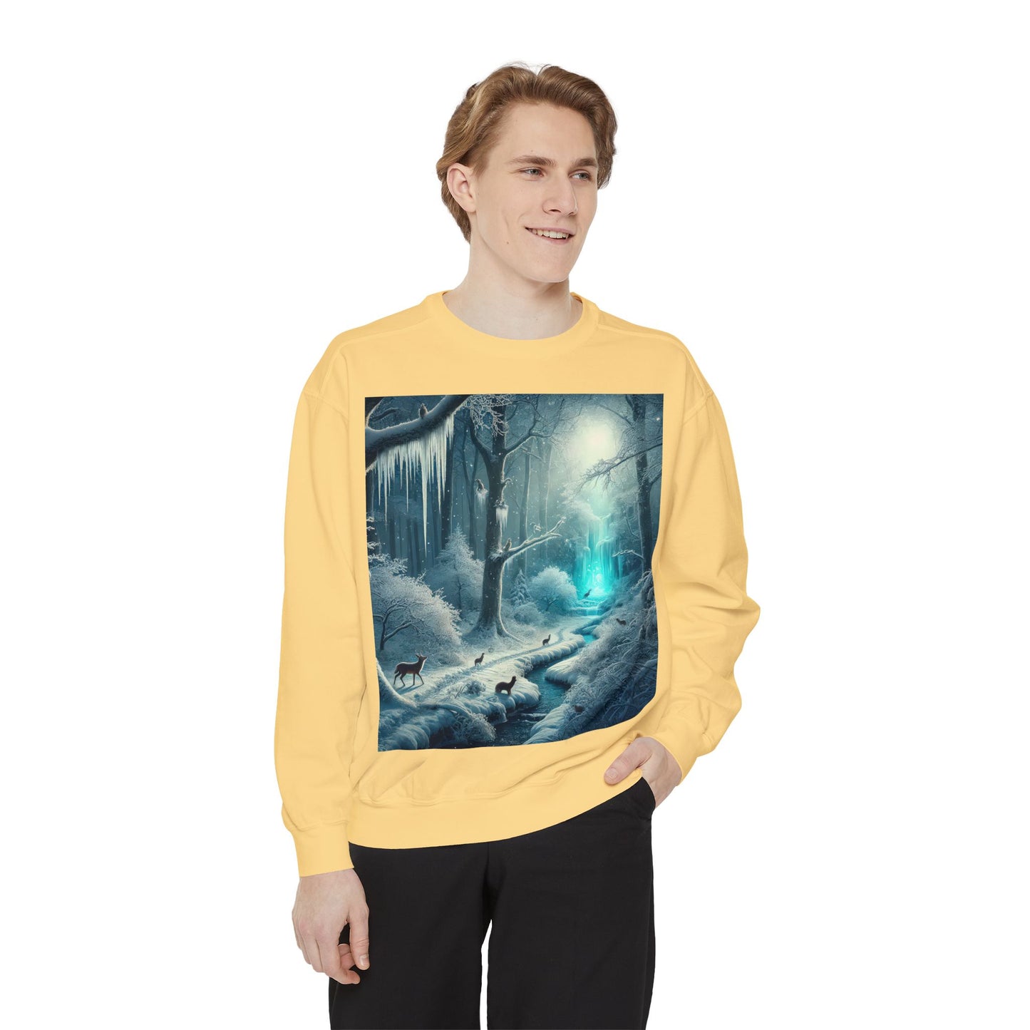 Unisex Garment-Dyed Sweatshirt