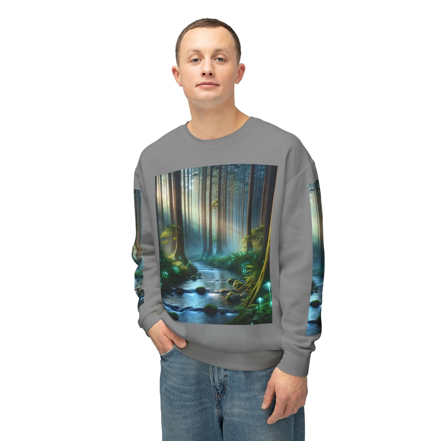 Unisex Lightweight Crewneck Sweatshirt