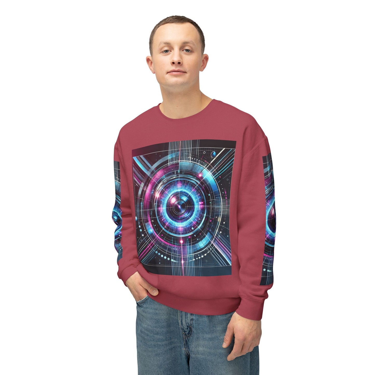 Unisex Lightweight Crewneck Sweatshirt