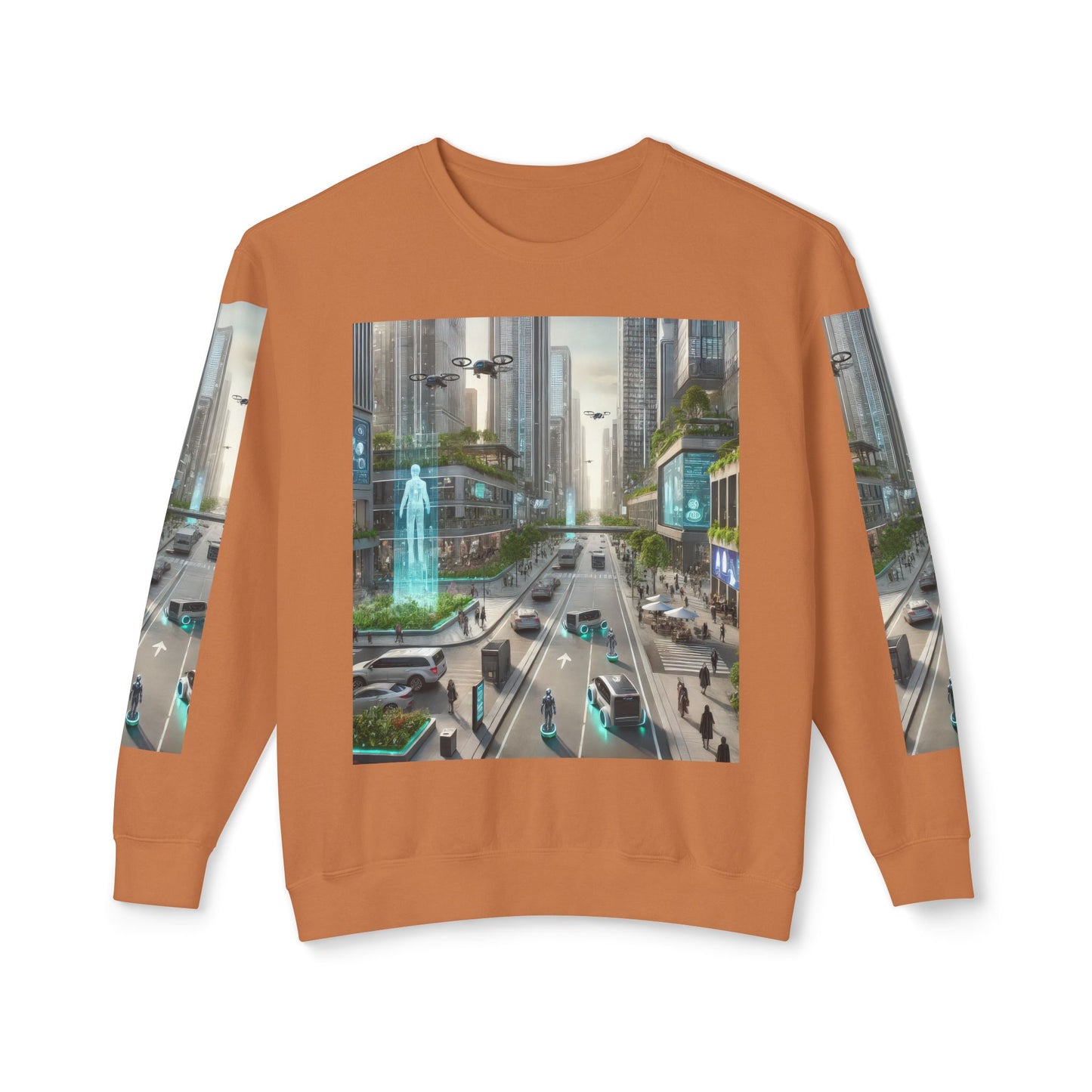 Unisex Lightweight Crewneck Sweatshirt