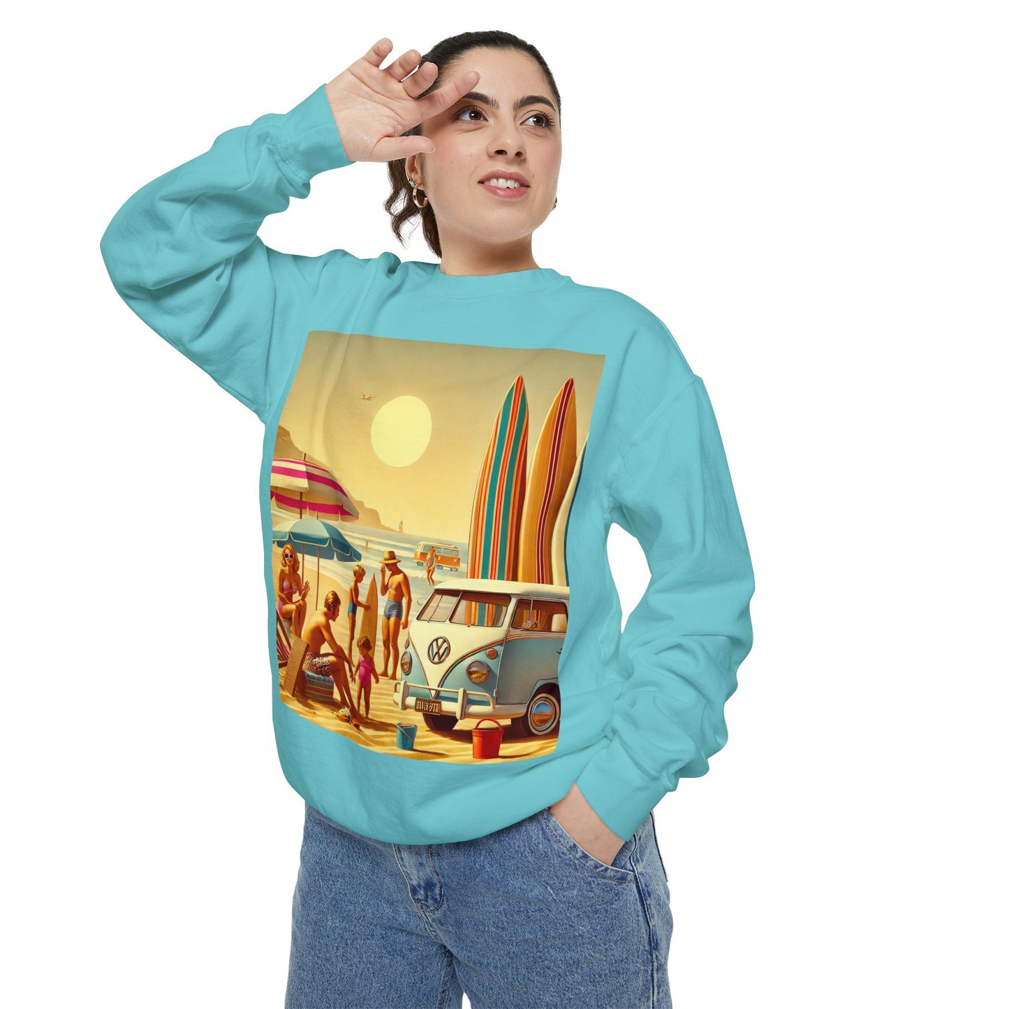 Unisex Garment-Dyed Sweatshirt