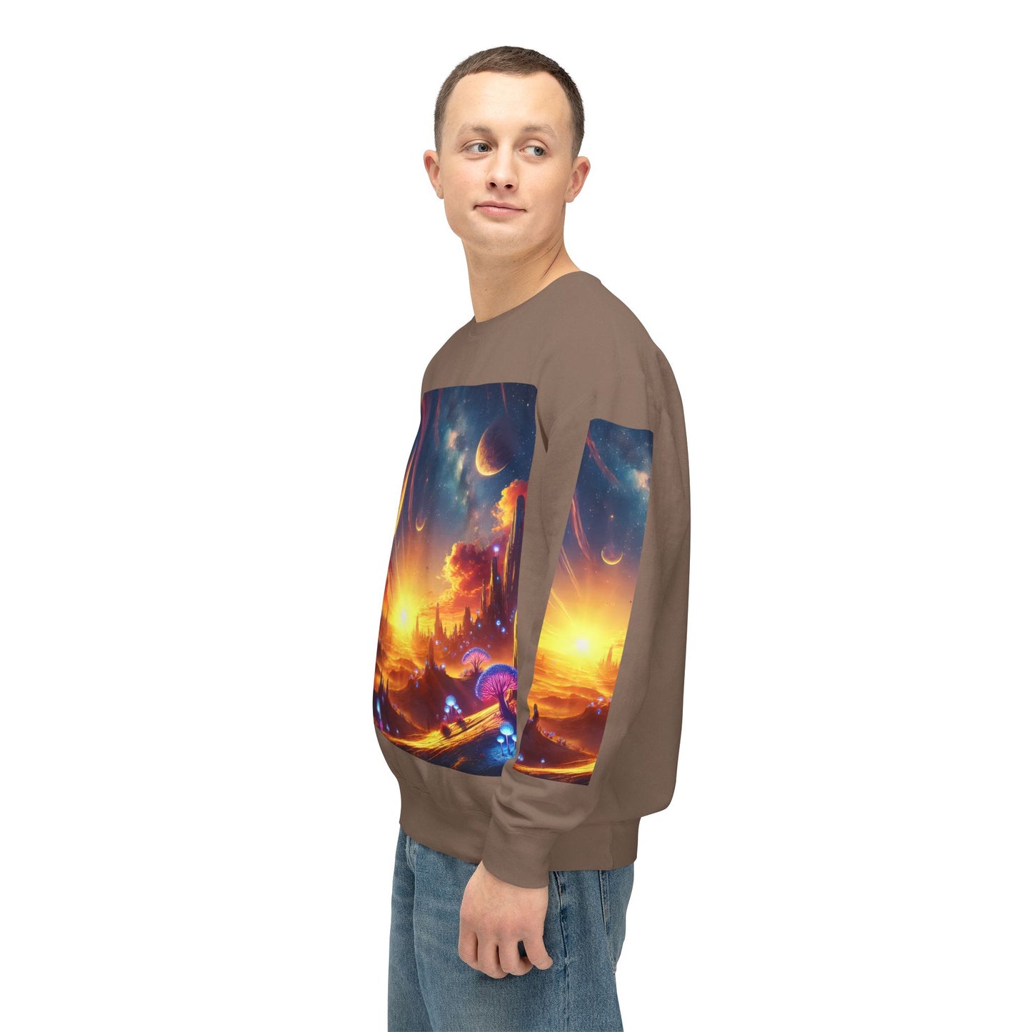 Unisex Lightweight Crewneck Sweatshirt