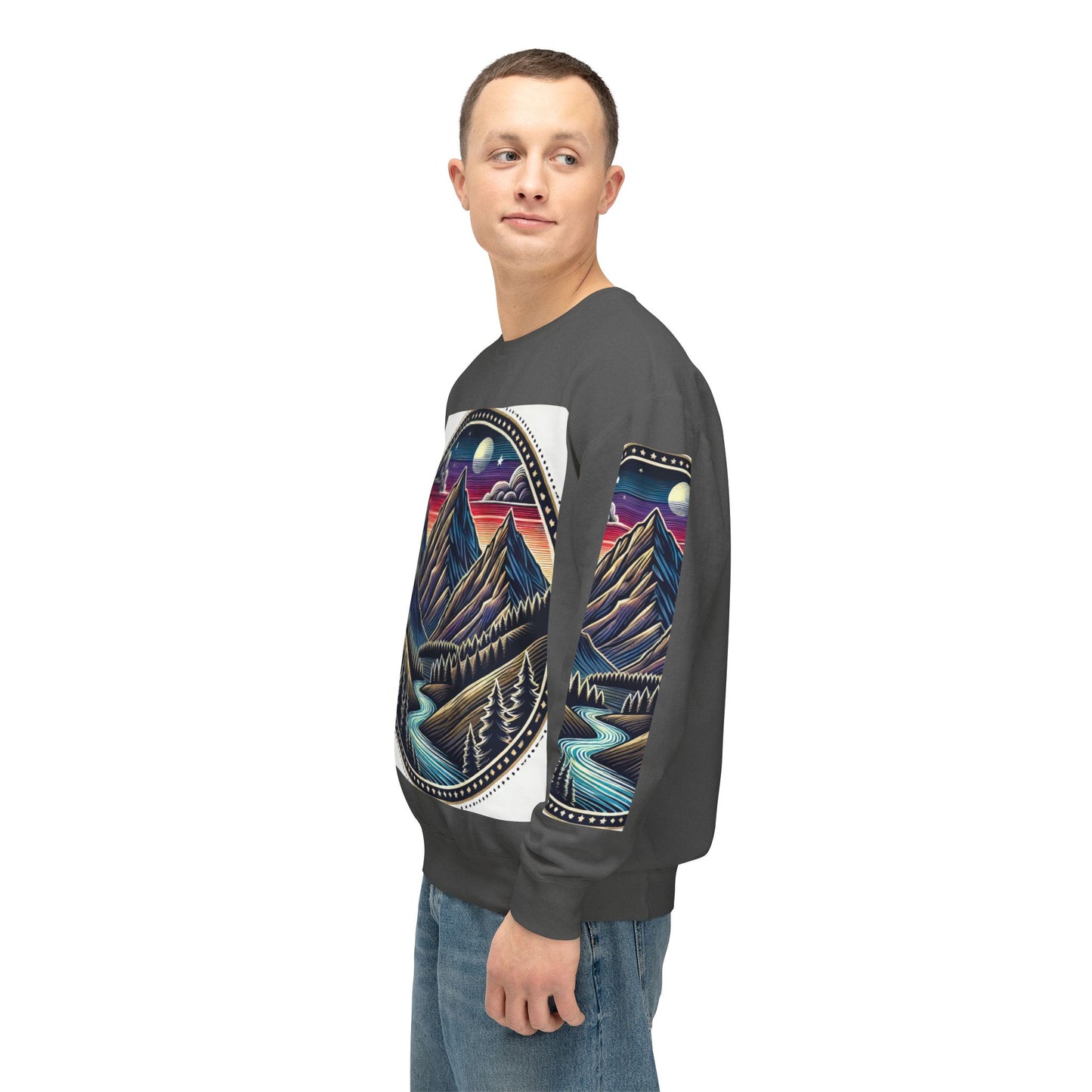 Unisex Lightweight Crewneck Sweatshirt