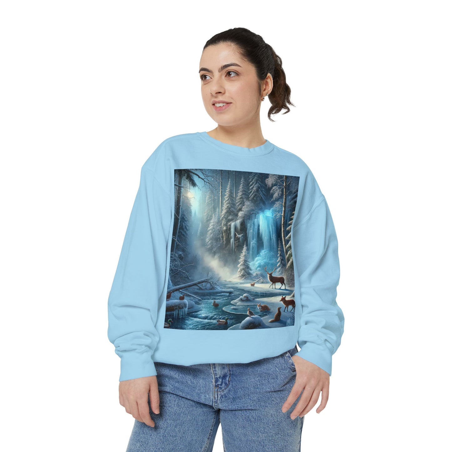 Unisex Garment-Dyed Sweatshirt