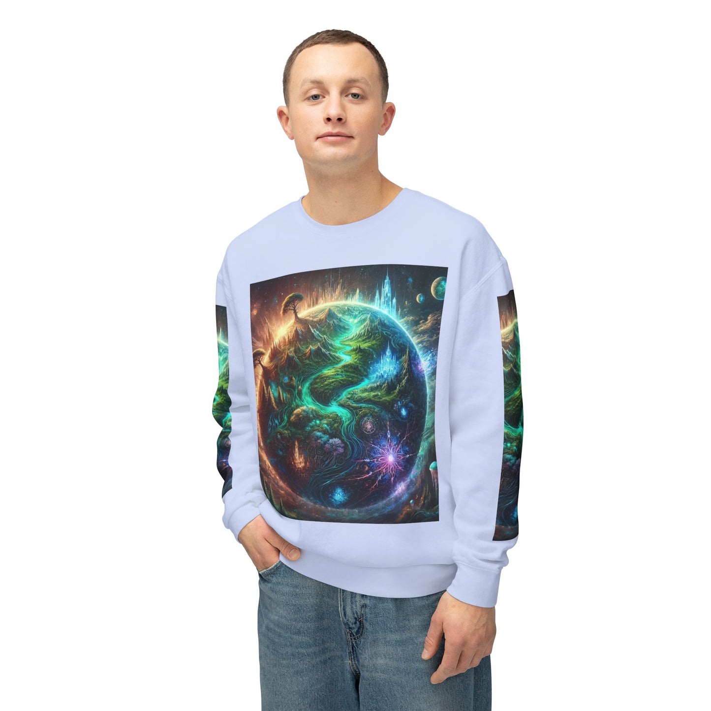 Unisex Lightweight Crewneck Sweatshirt