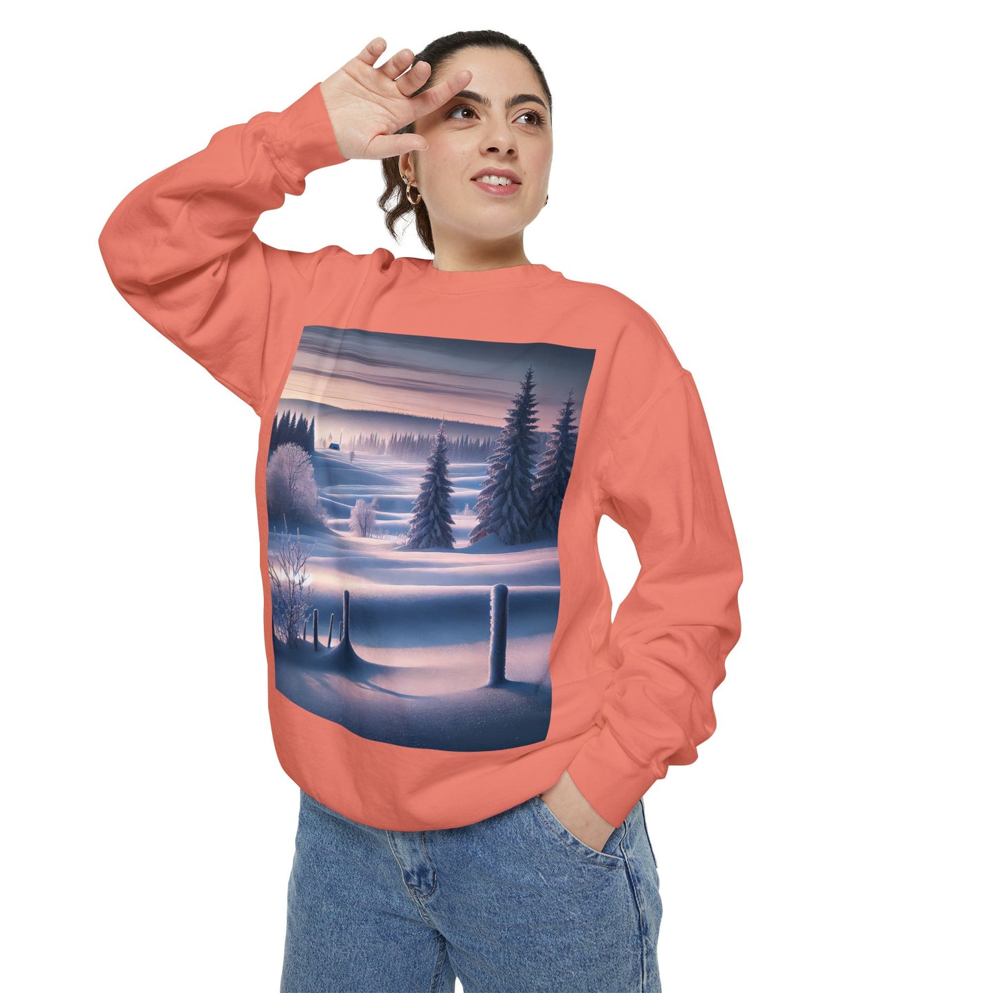 Unisex Garment-Dyed Sweatshirt