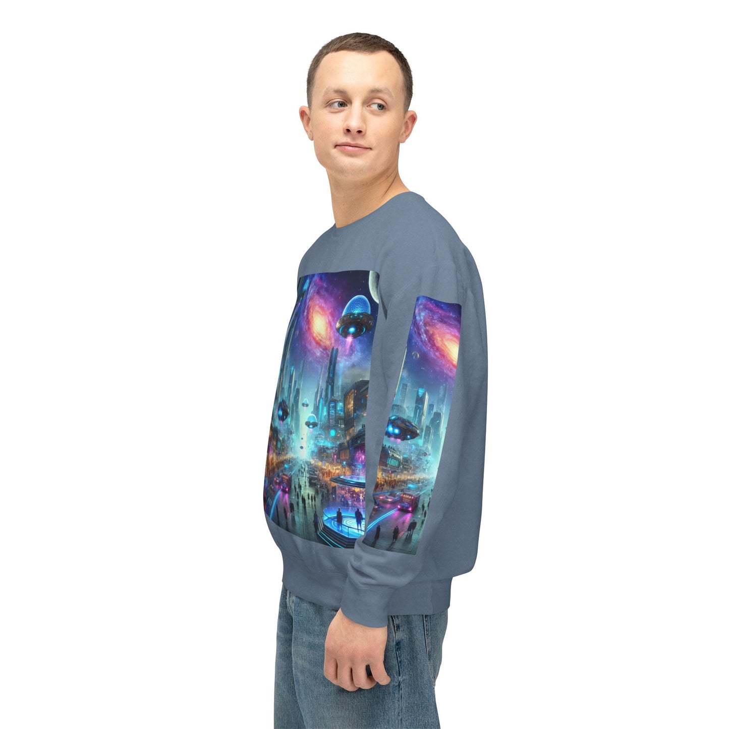 Unisex Lightweight Crewneck Sweatshirt