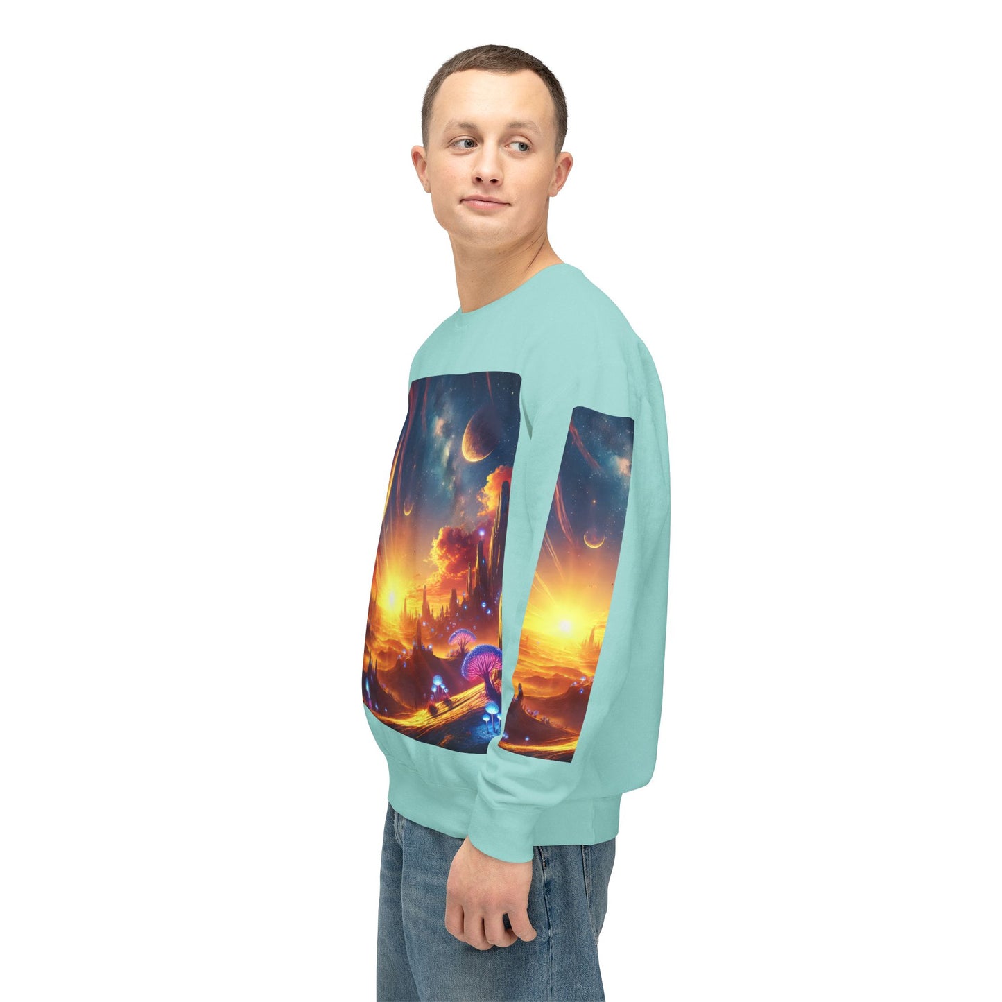 Unisex Lightweight Crewneck Sweatshirt