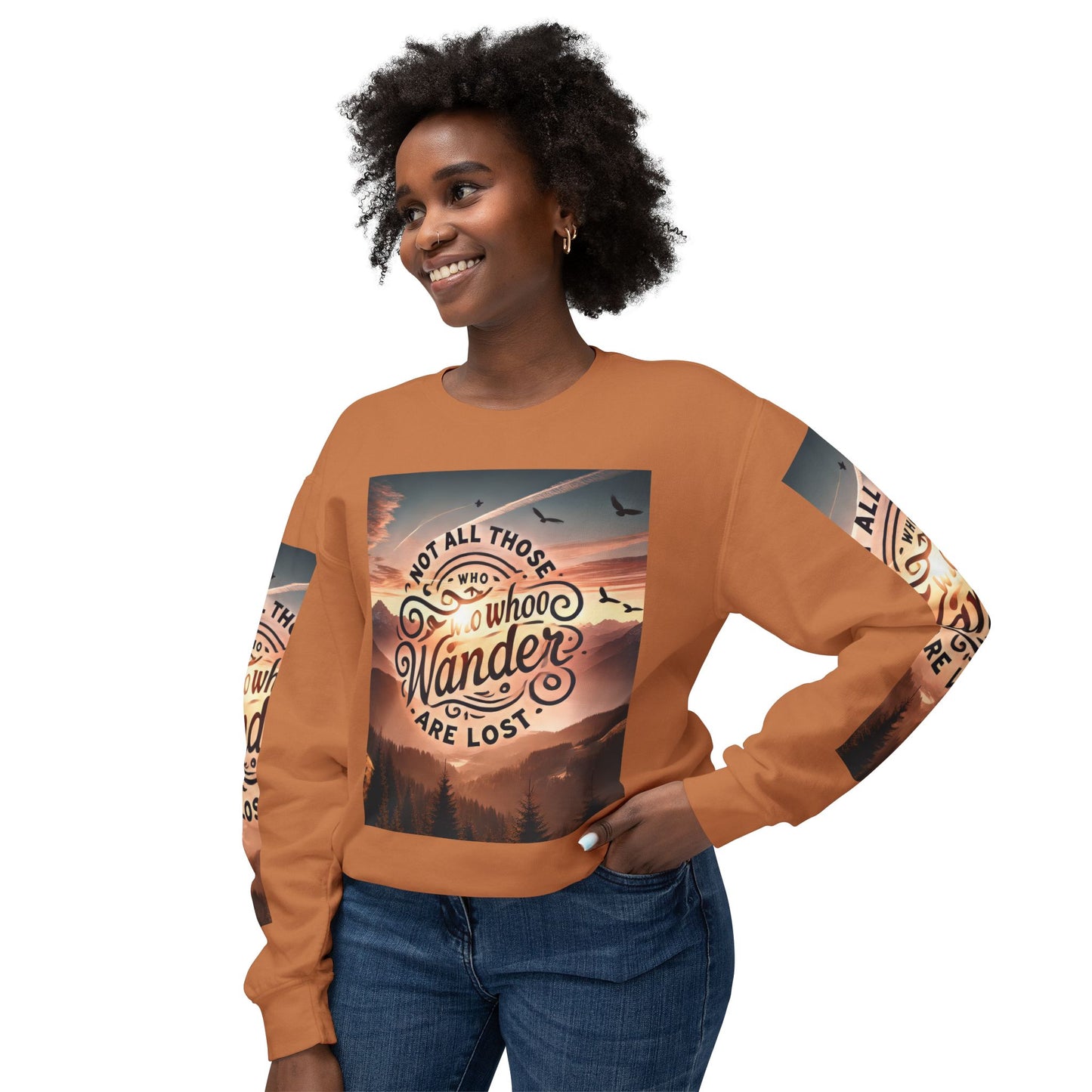 Unisex Lightweight Crewneck Sweatshirt