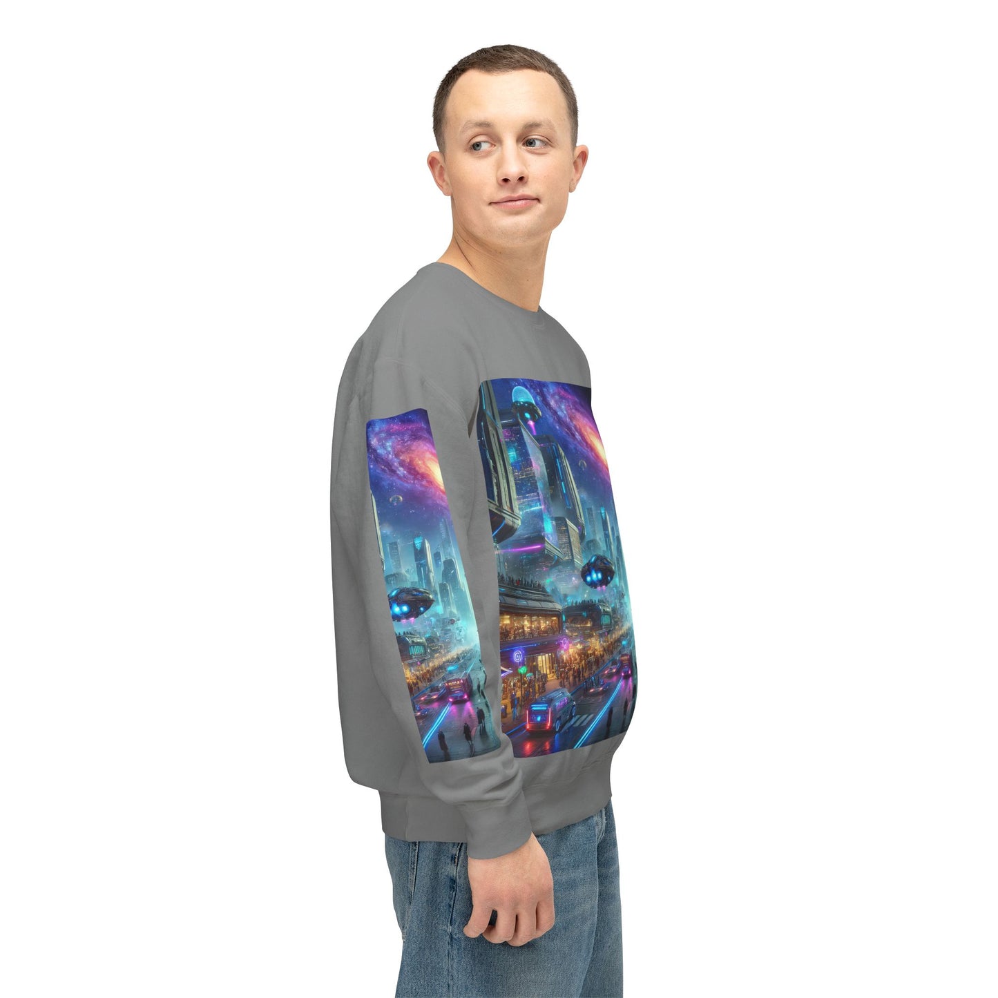 Unisex Lightweight Crewneck Sweatshirt