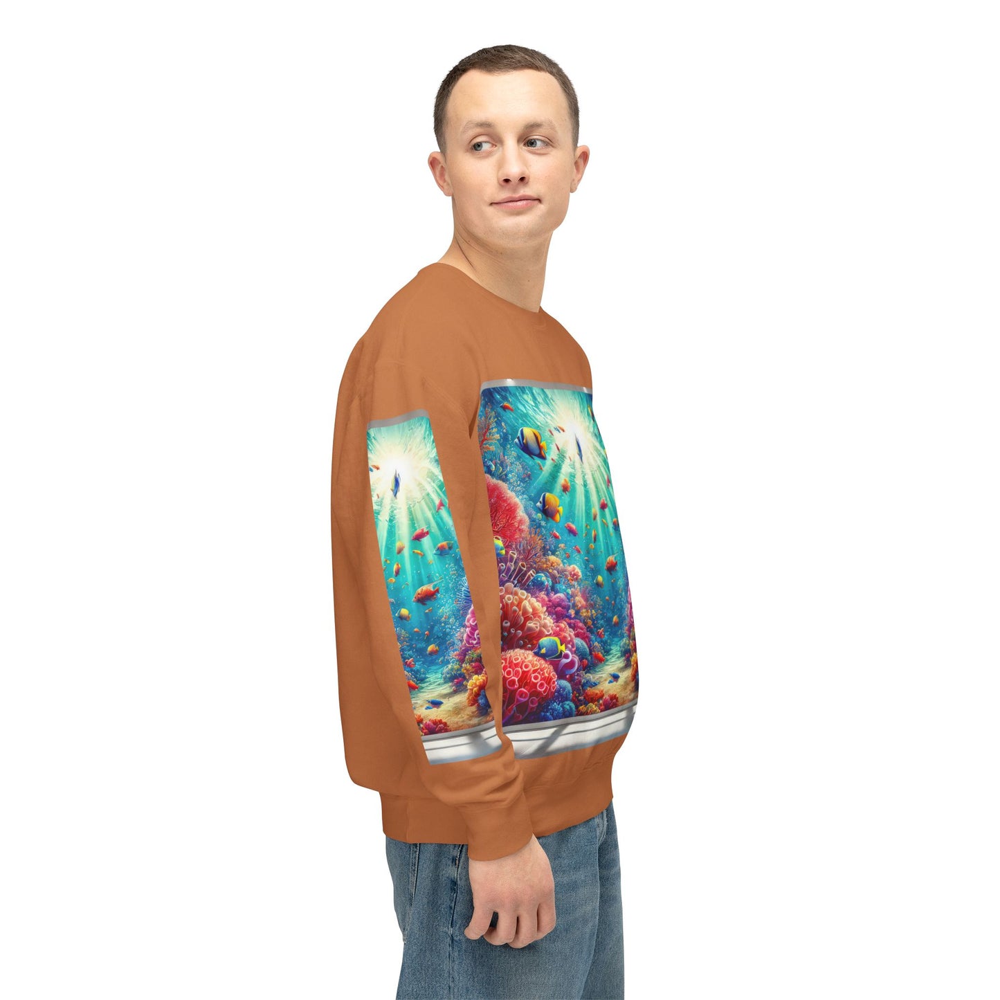 Unisex Lightweight Crewneck Sweatshirt