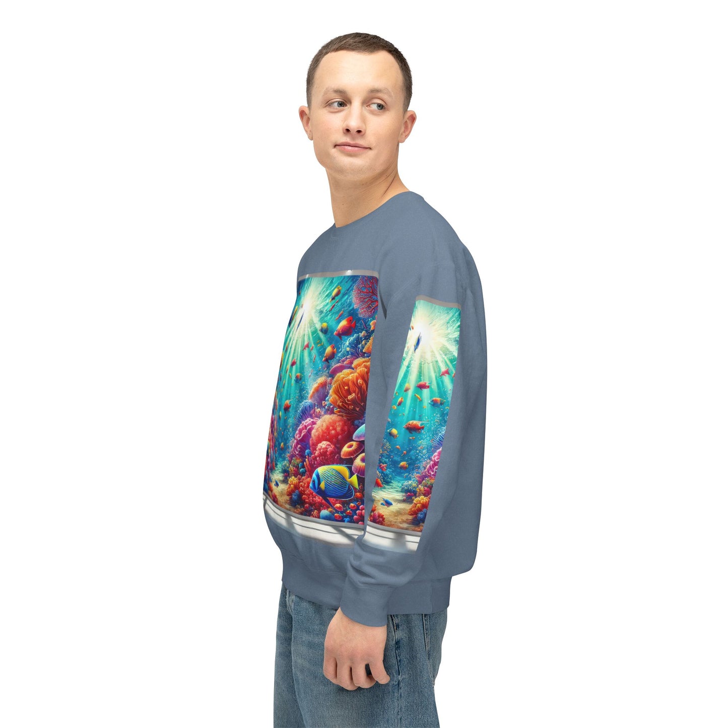 Unisex Lightweight Crewneck Sweatshirt