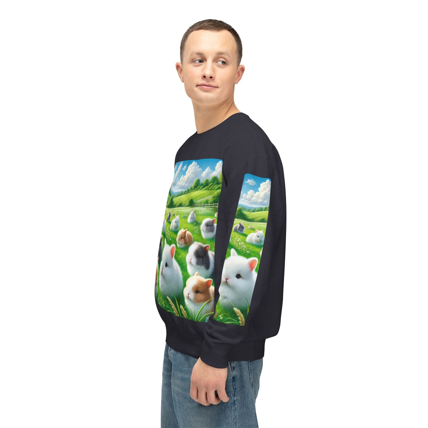 Unisex Lightweight Crewneck Sweatshirt