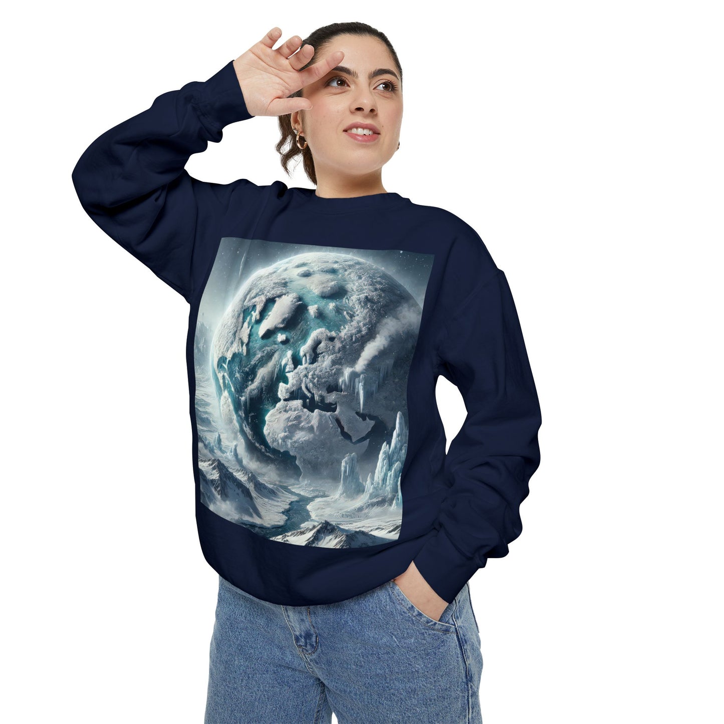 Unisex Garment-Dyed Sweatshirt