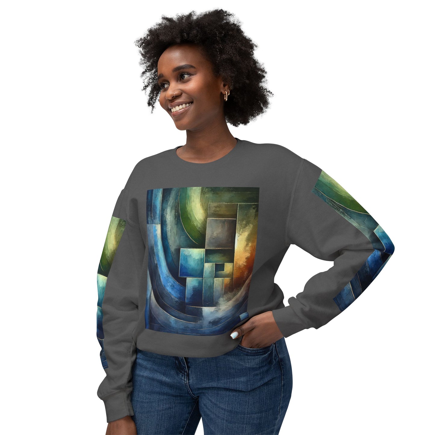 Unisex Lightweight Crewneck Sweatshirt