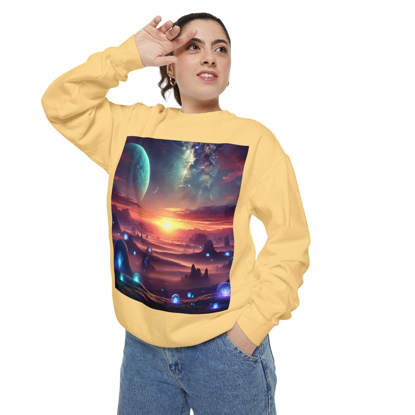 Unisex Garment-Dyed Sweatshirt