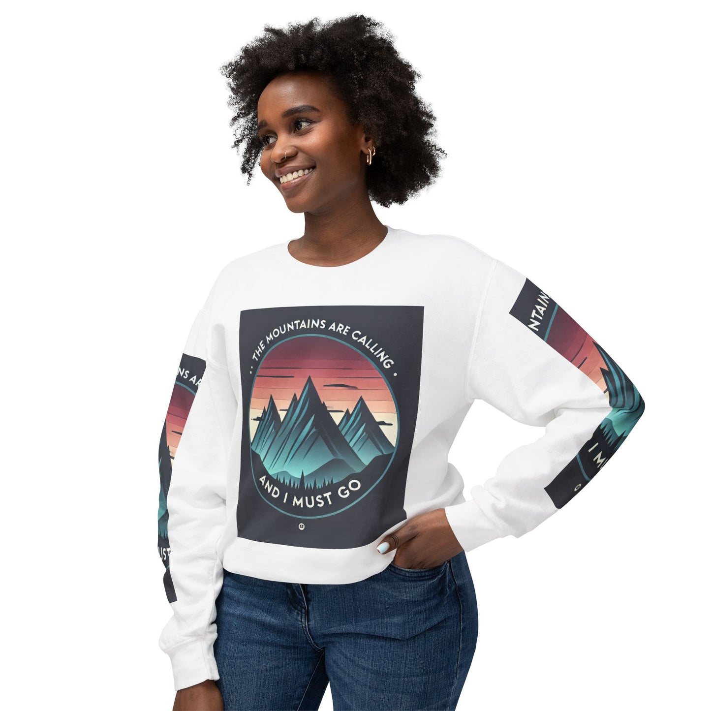 Unisex Lightweight Crewneck Sweatshirt