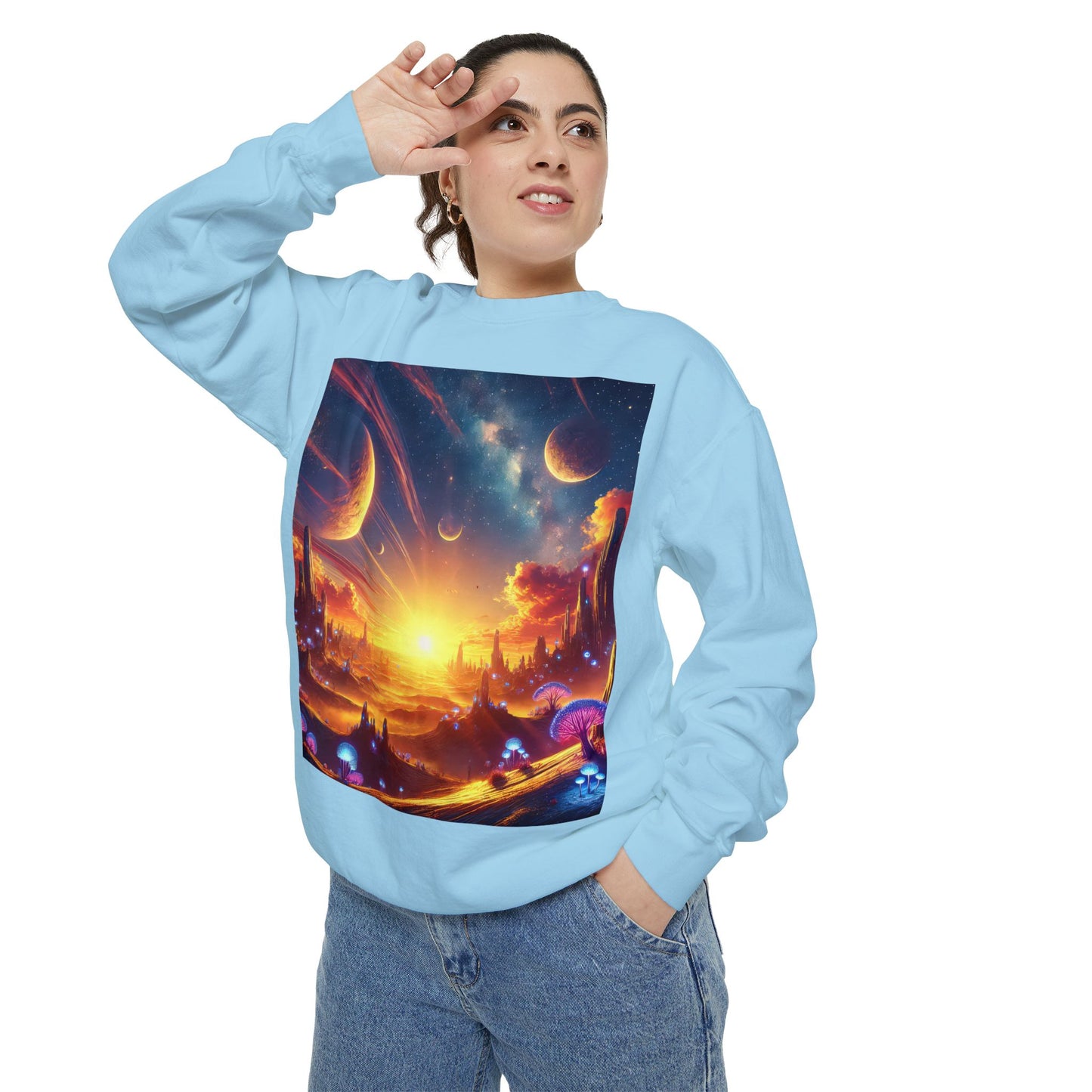 Unisex Garment-Dyed Sweatshirt