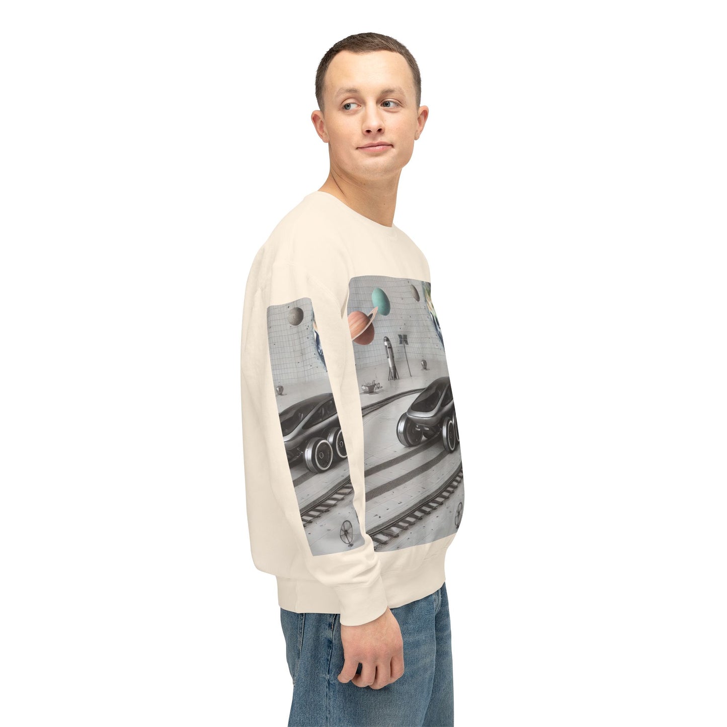 Unisex Lightweight Crewneck Sweatshirt