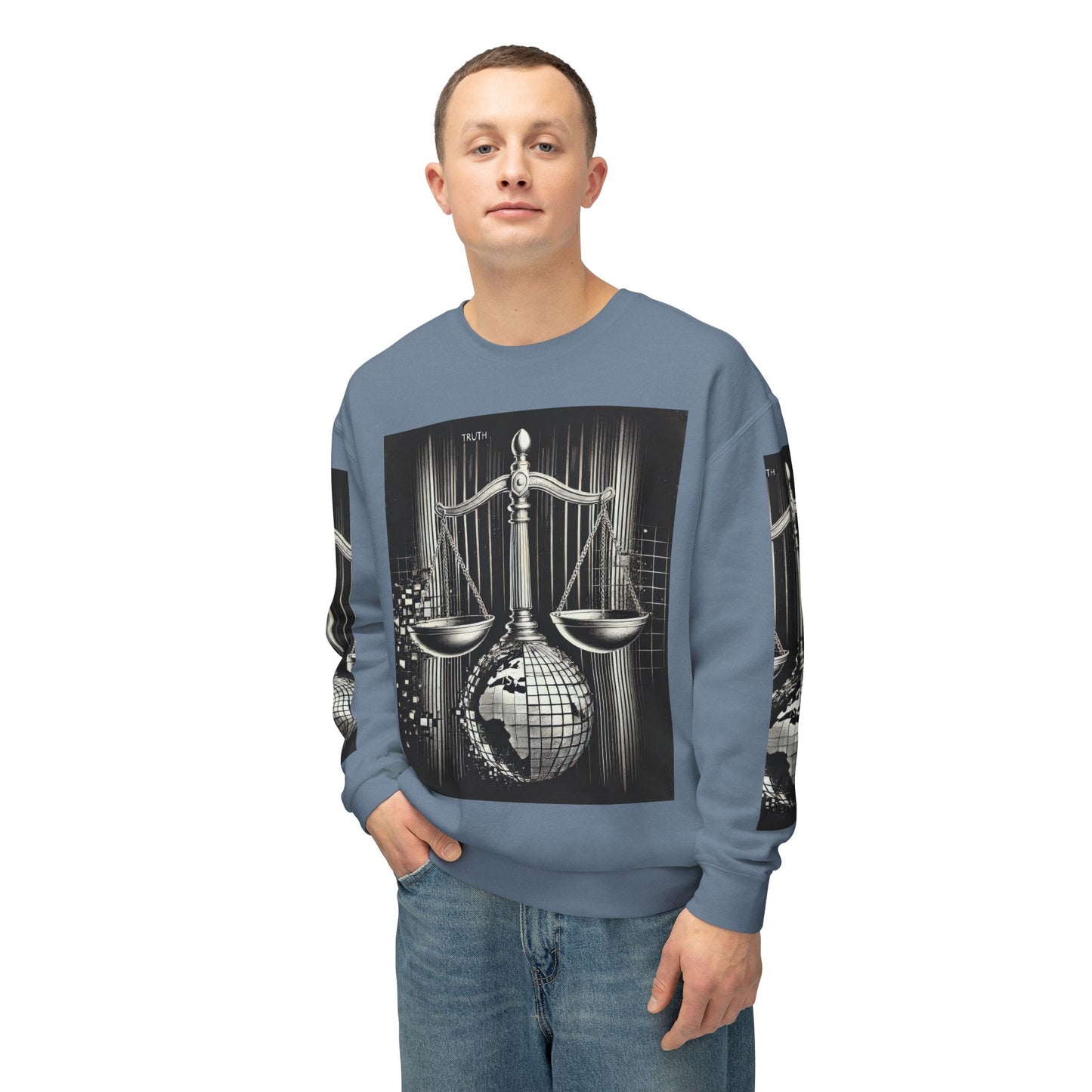 Unisex Lightweight Crewneck Sweatshirt