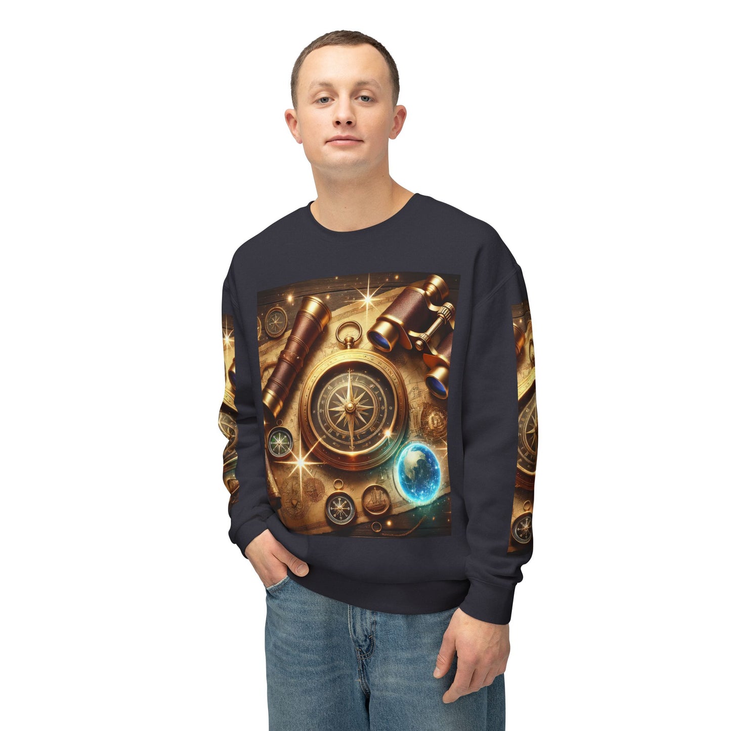 Unisex Lightweight Crewneck Sweatshirt