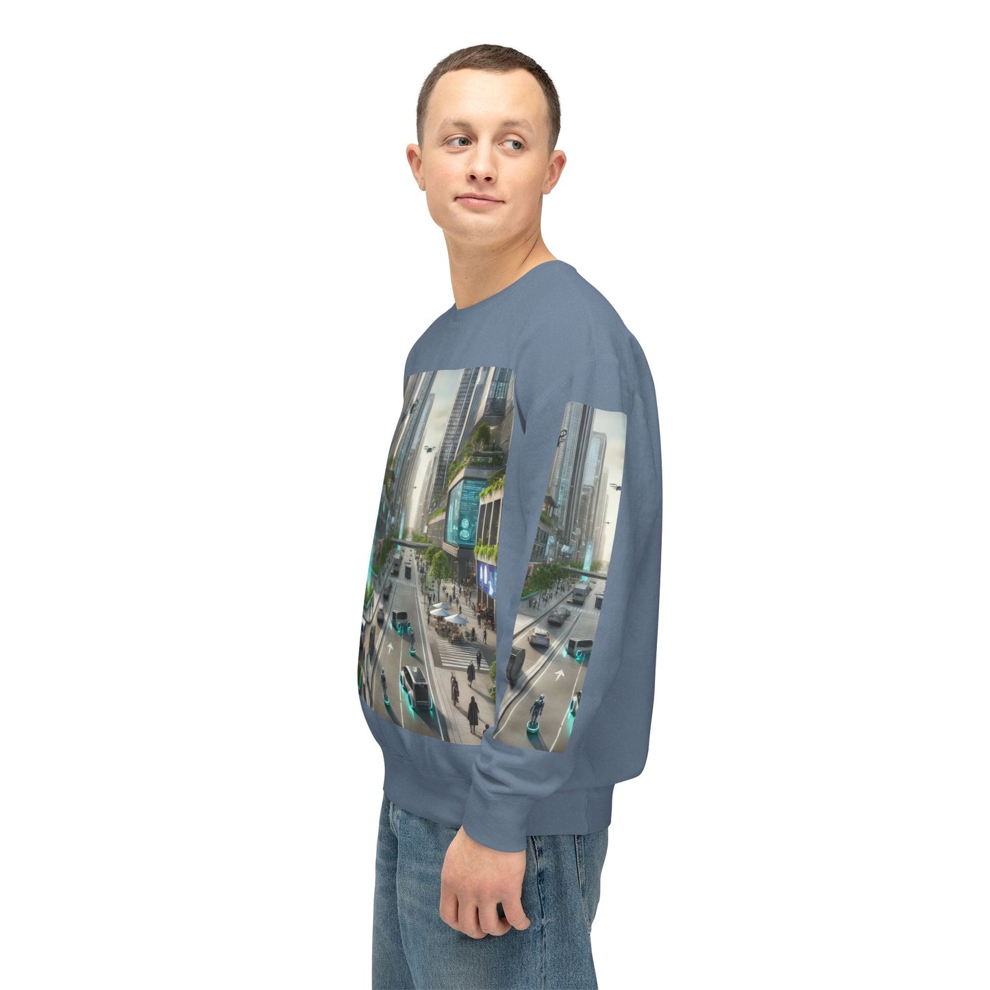 Unisex Lightweight Crewneck Sweatshirt