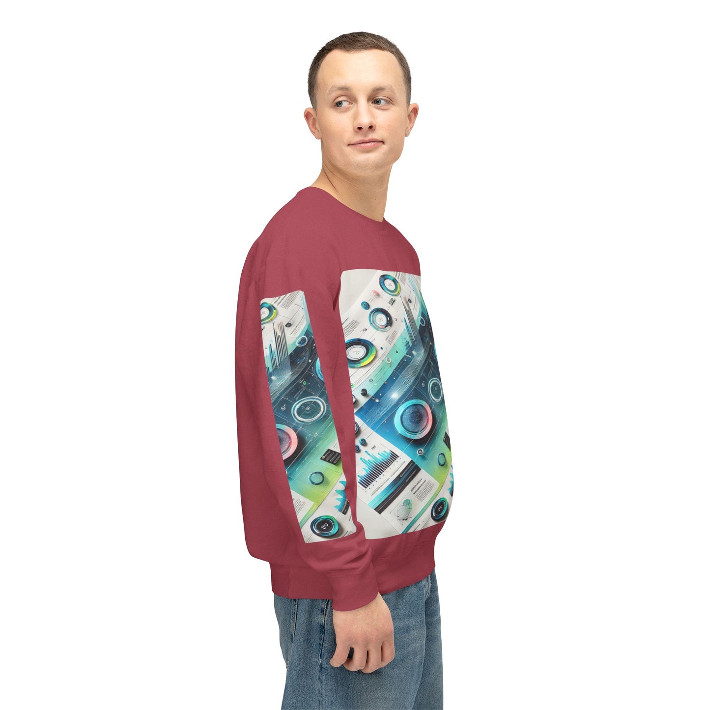 Unisex Lightweight Crewneck Sweatshirt