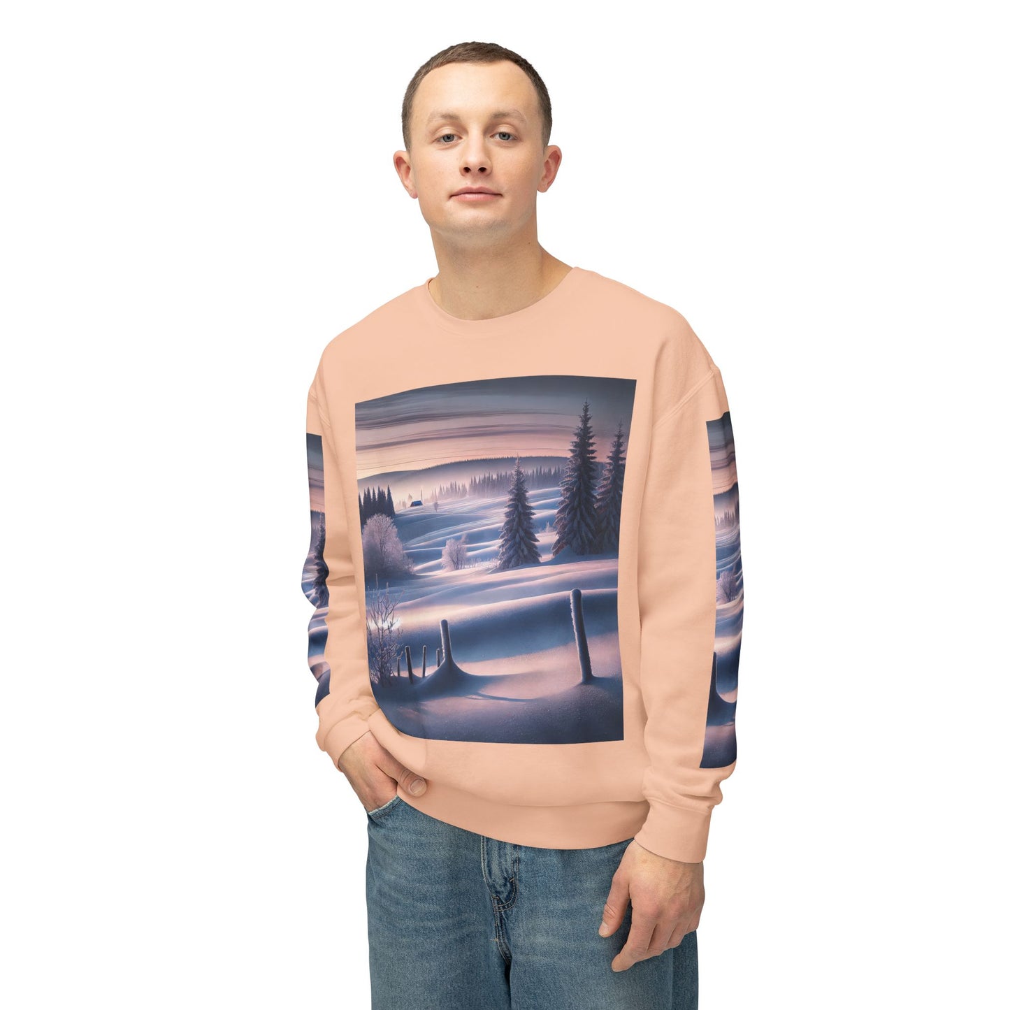 Unisex Lightweight Crewneck Sweatshirt