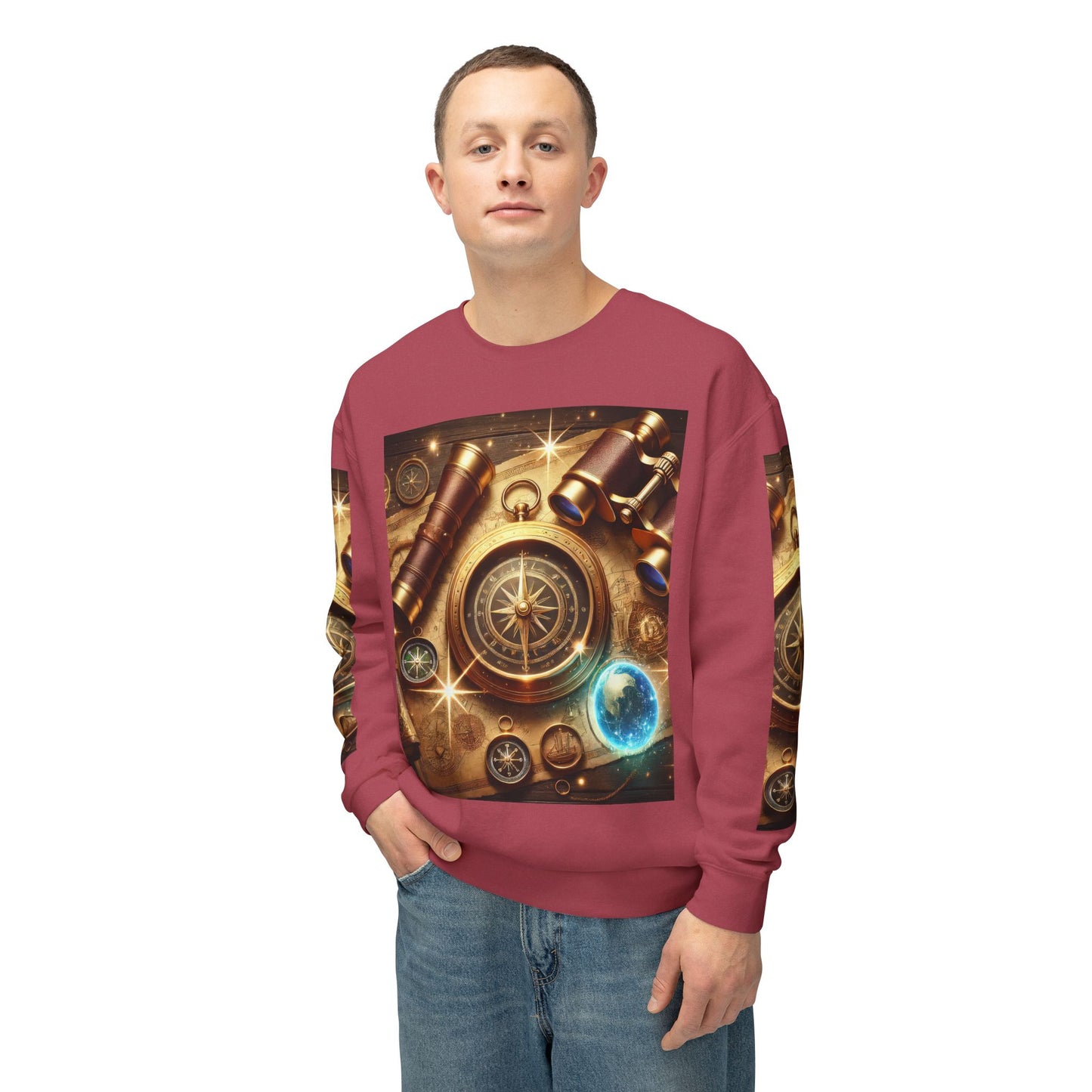 Unisex Lightweight Crewneck Sweatshirt