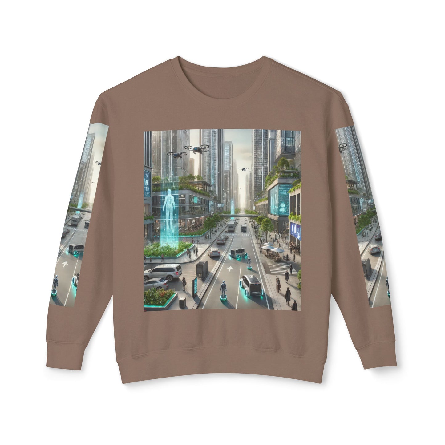 Unisex Lightweight Crewneck Sweatshirt