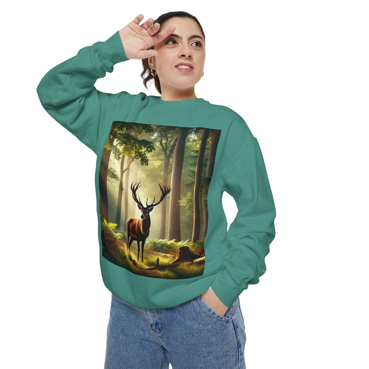 Unisex Garment-Dyed Sweatshirt