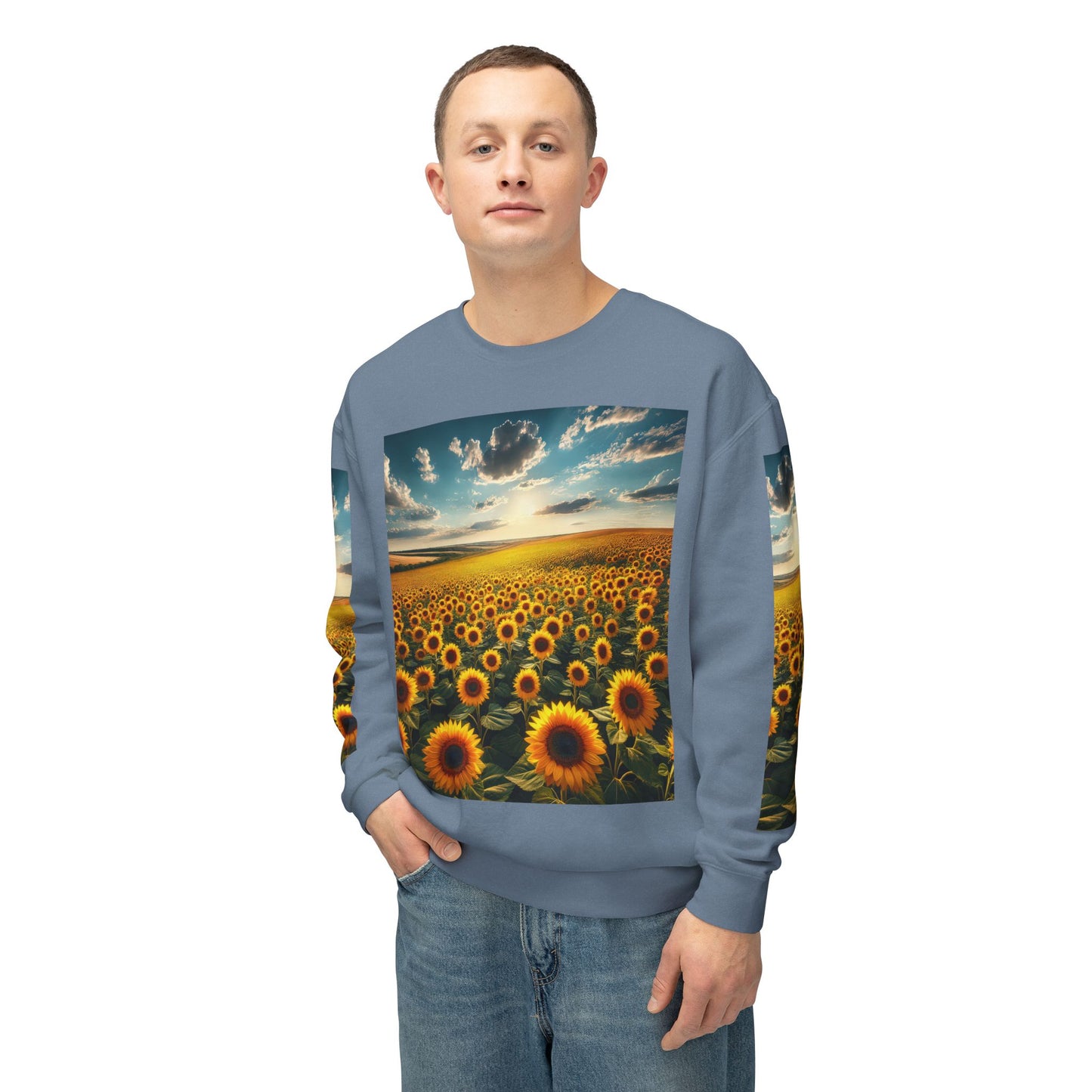 Unisex Lightweight Crewneck Sweatshirt