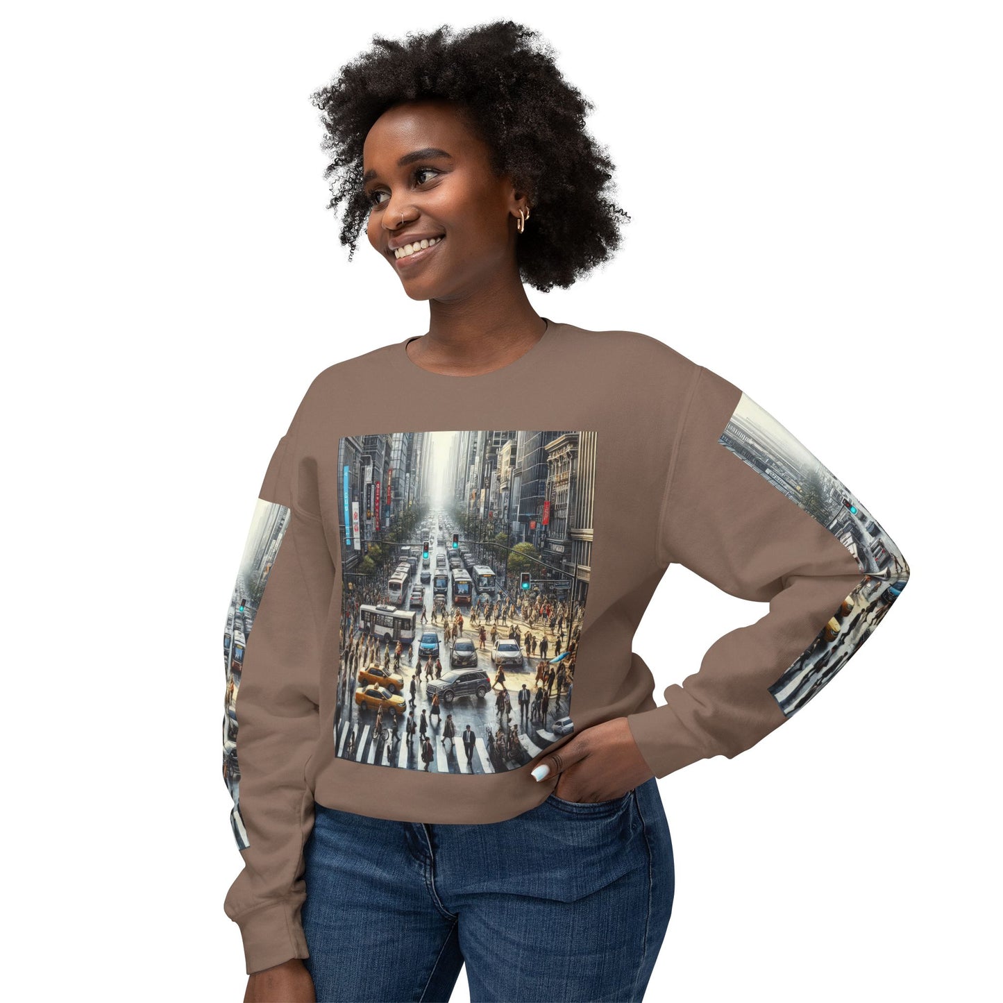 Unisex Lightweight Crewneck Sweatshirt