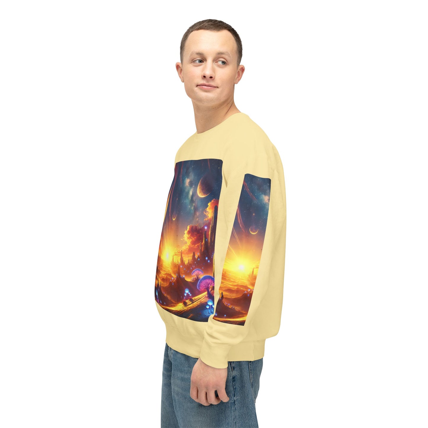 Unisex Lightweight Crewneck Sweatshirt