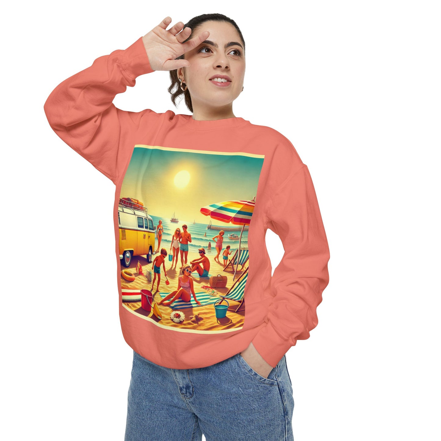 Unisex Garment-Dyed Sweatshirt