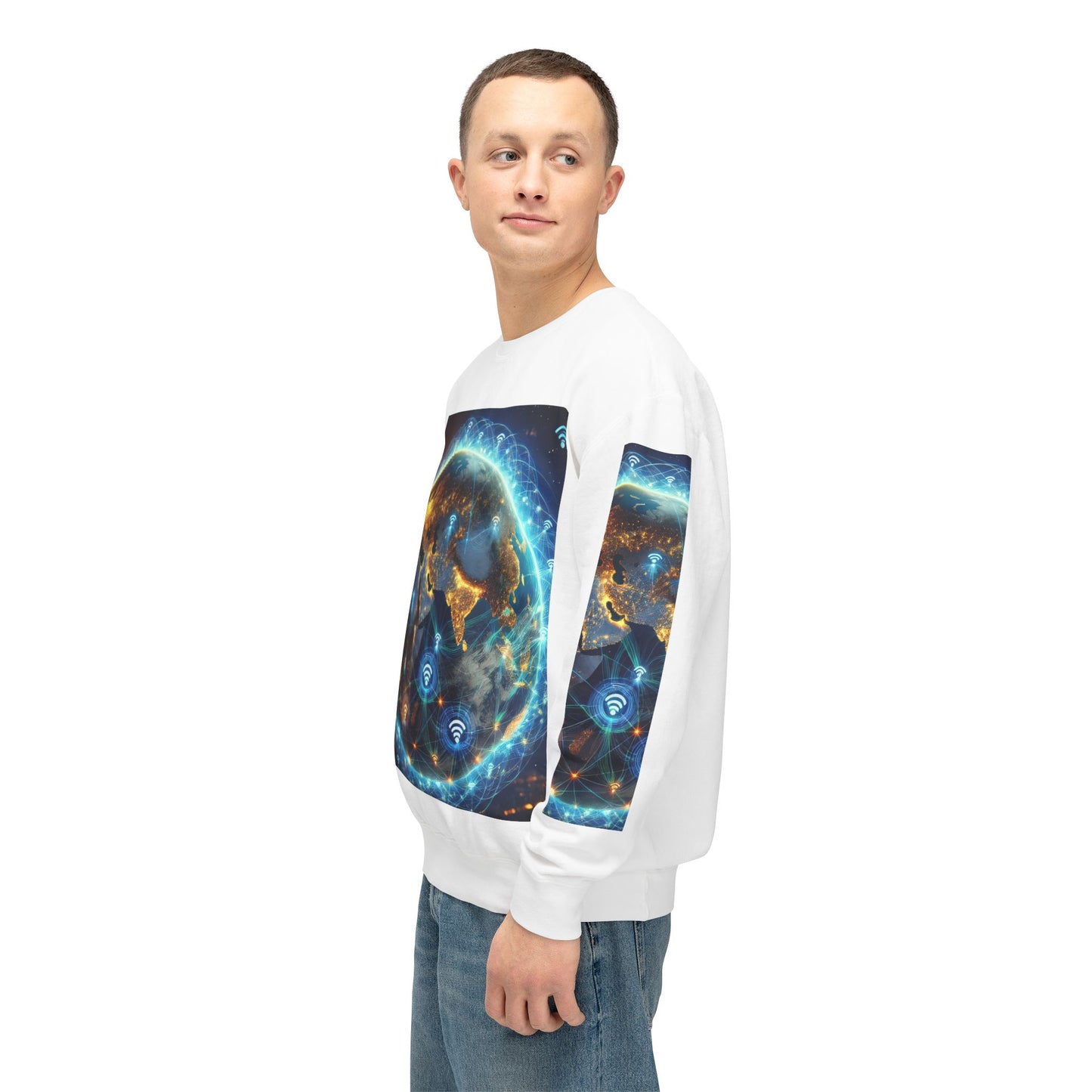 Unisex Lightweight Crewneck Sweatshirt