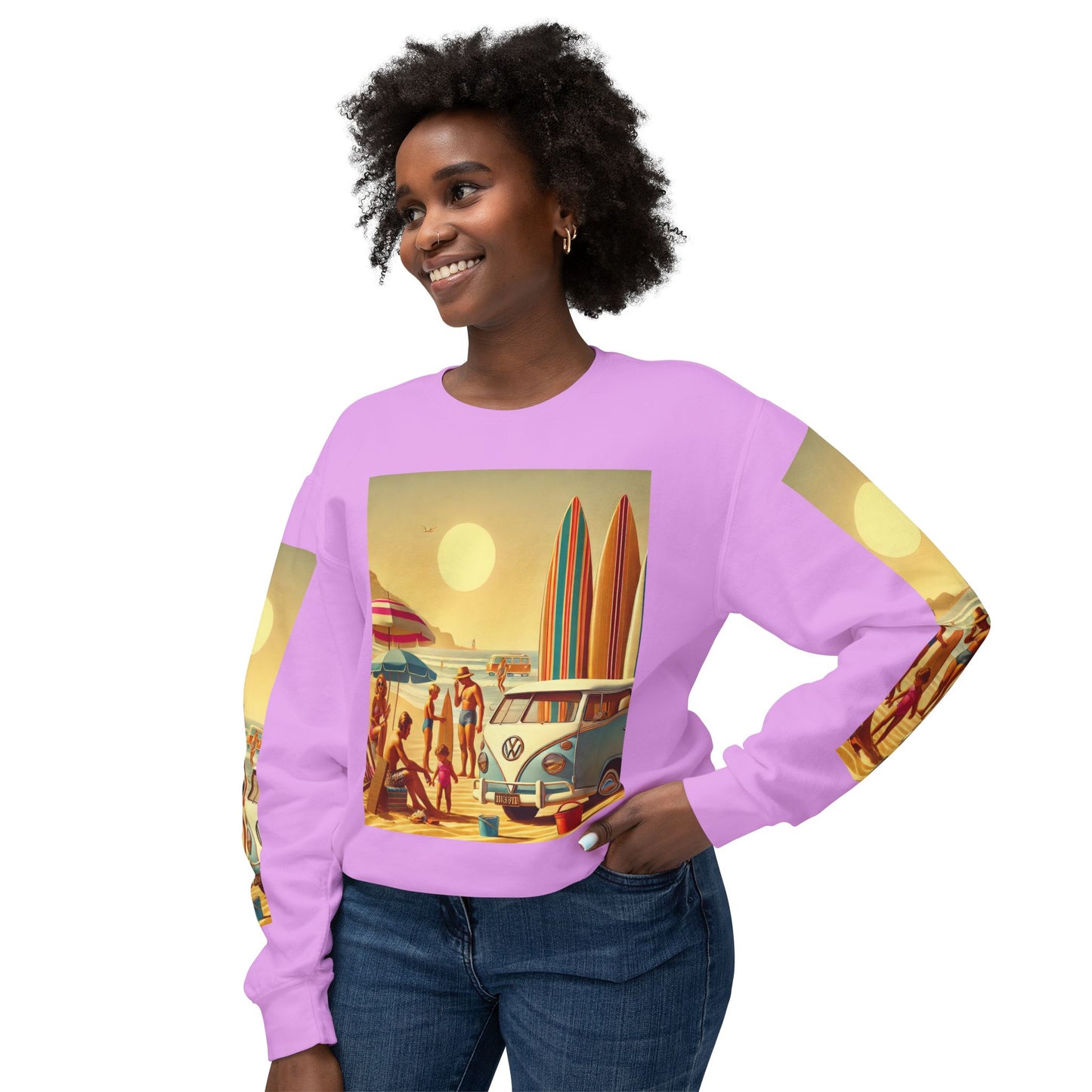 Unisex Lightweight Crewneck Sweatshirt