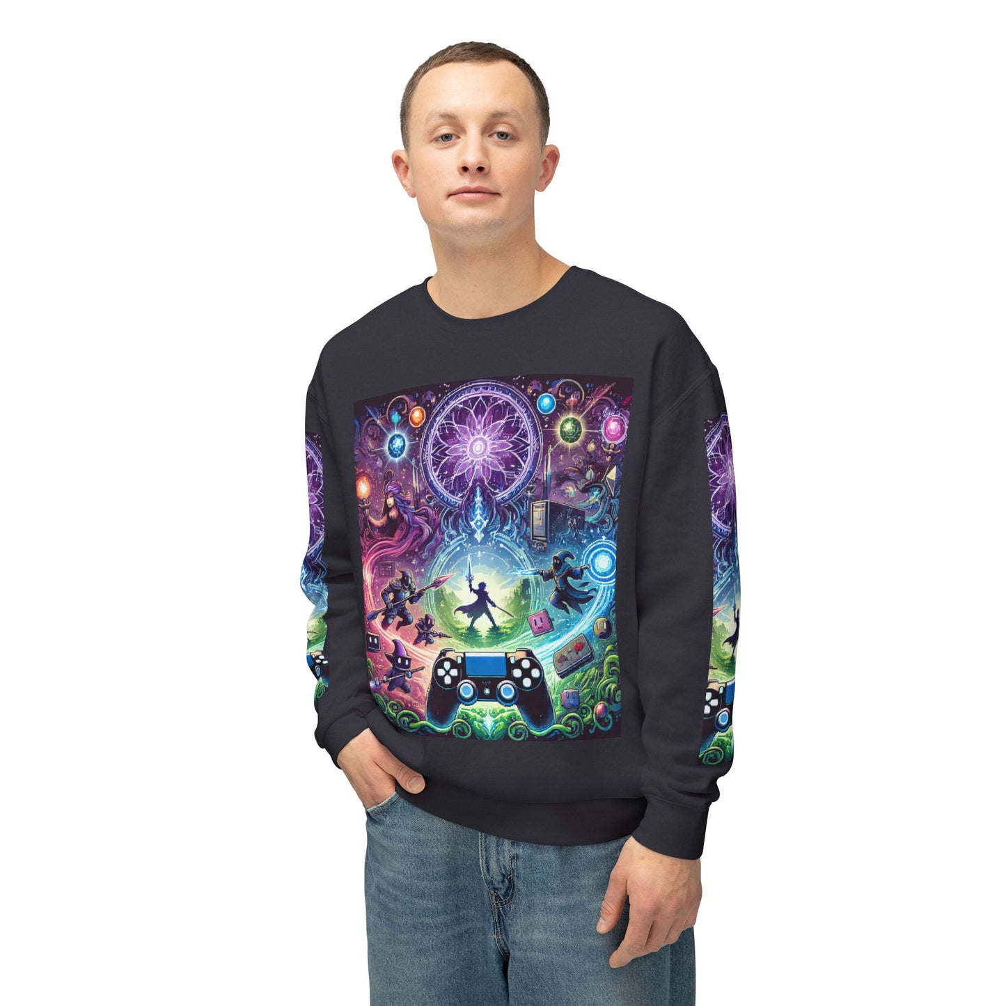 Unisex Lightweight Crewneck Sweatshirt