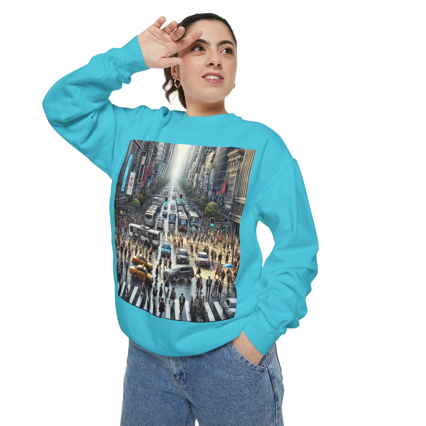 Unisex Garment-Dyed Sweatshirt