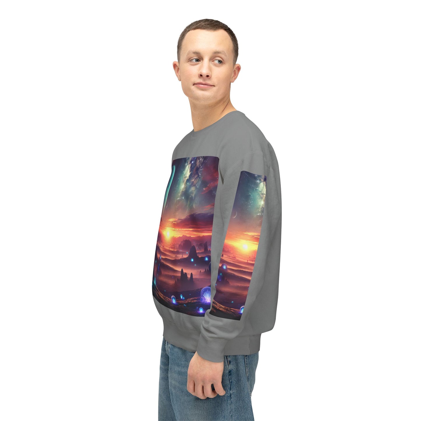 Unisex Lightweight Crewneck Sweatshirt