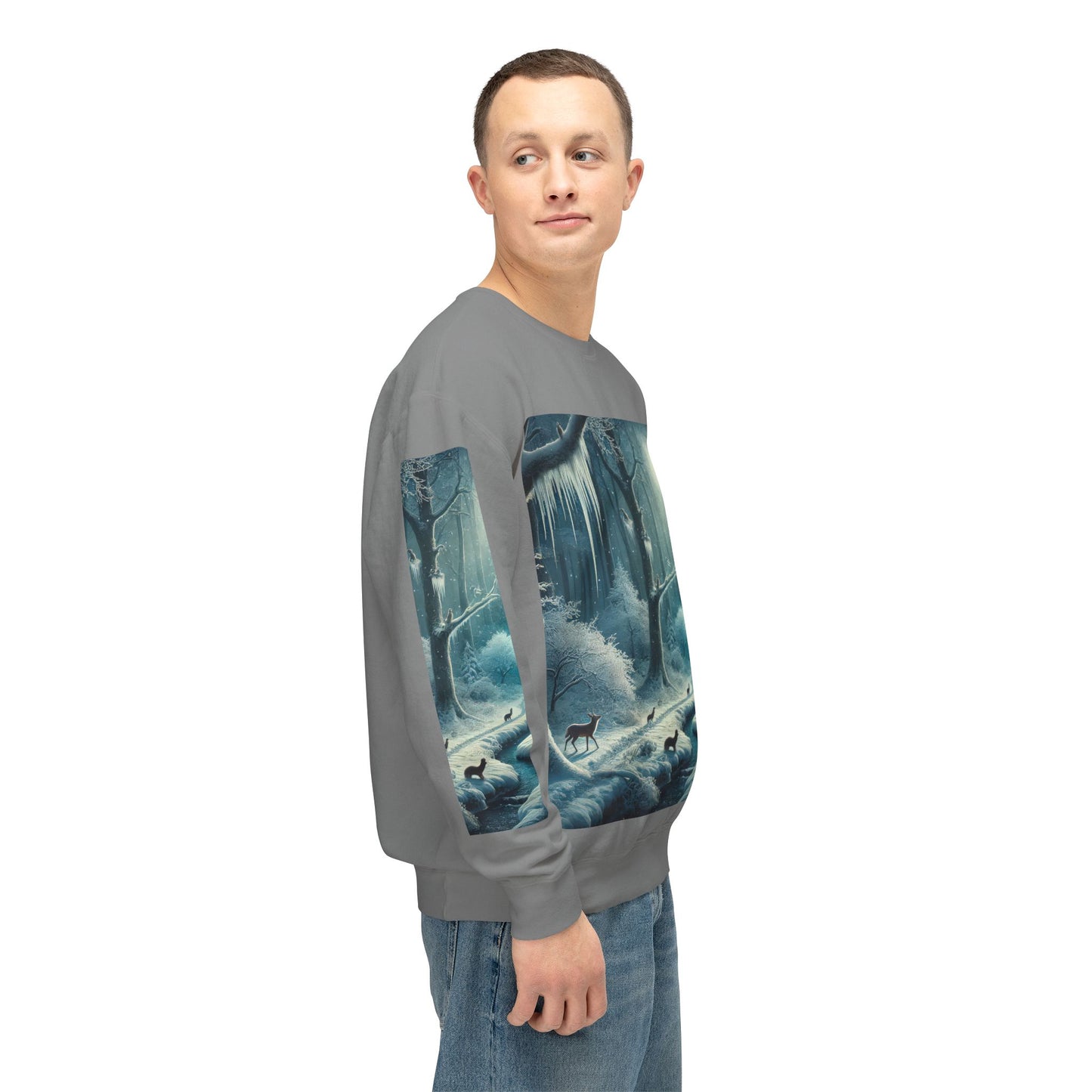 Unisex Lightweight Crewneck Sweatshirt