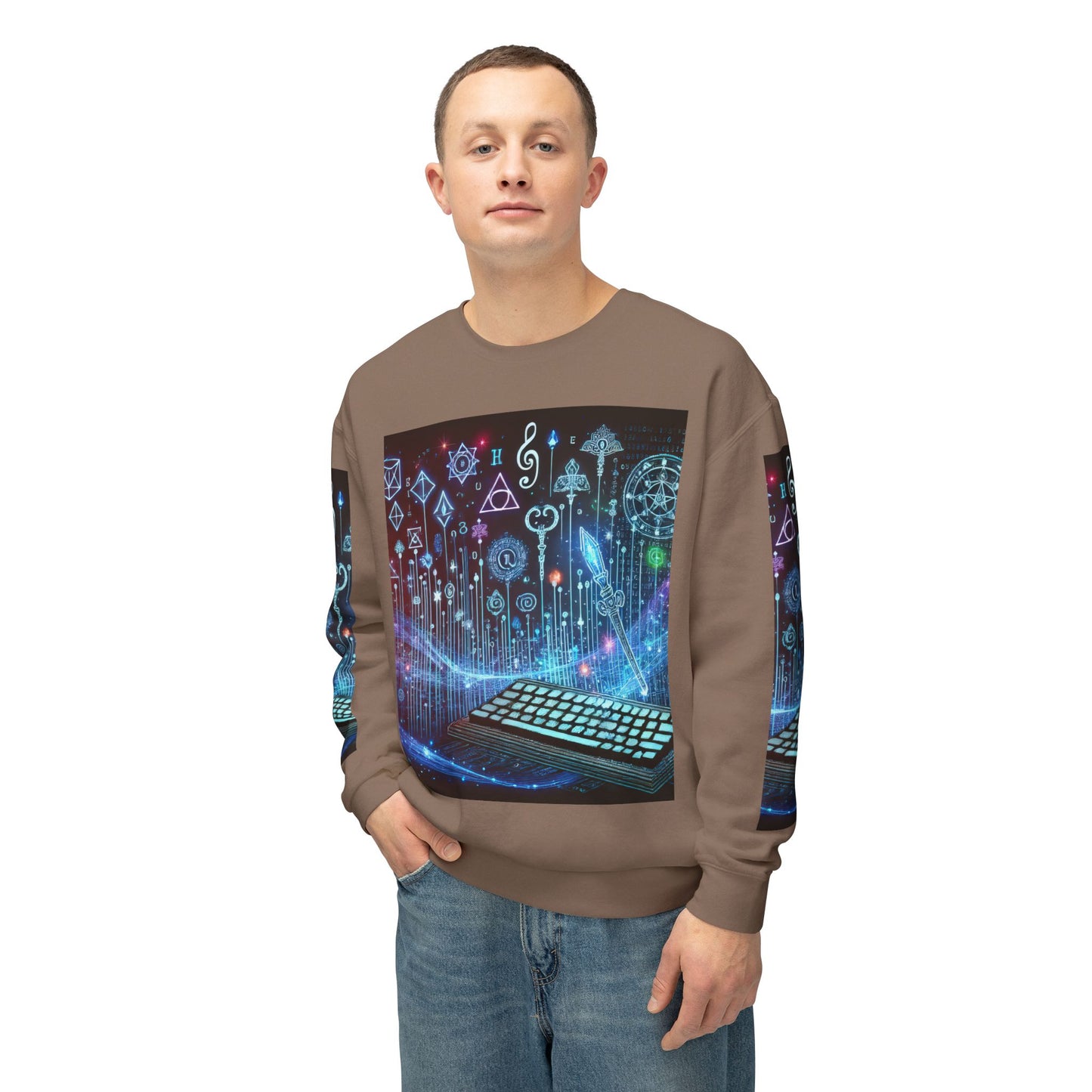 Unisex Lightweight Crewneck Sweatshirt