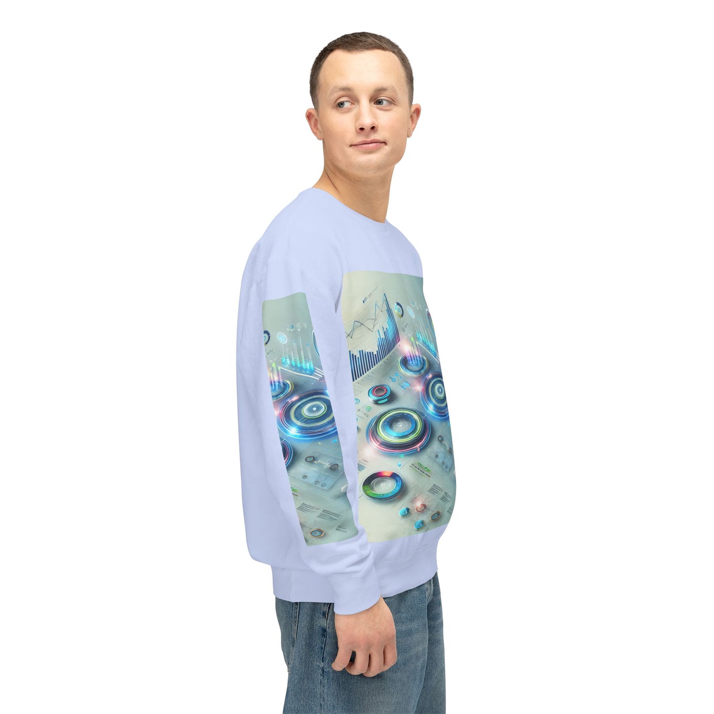 Unisex Lightweight Crewneck Sweatshirt