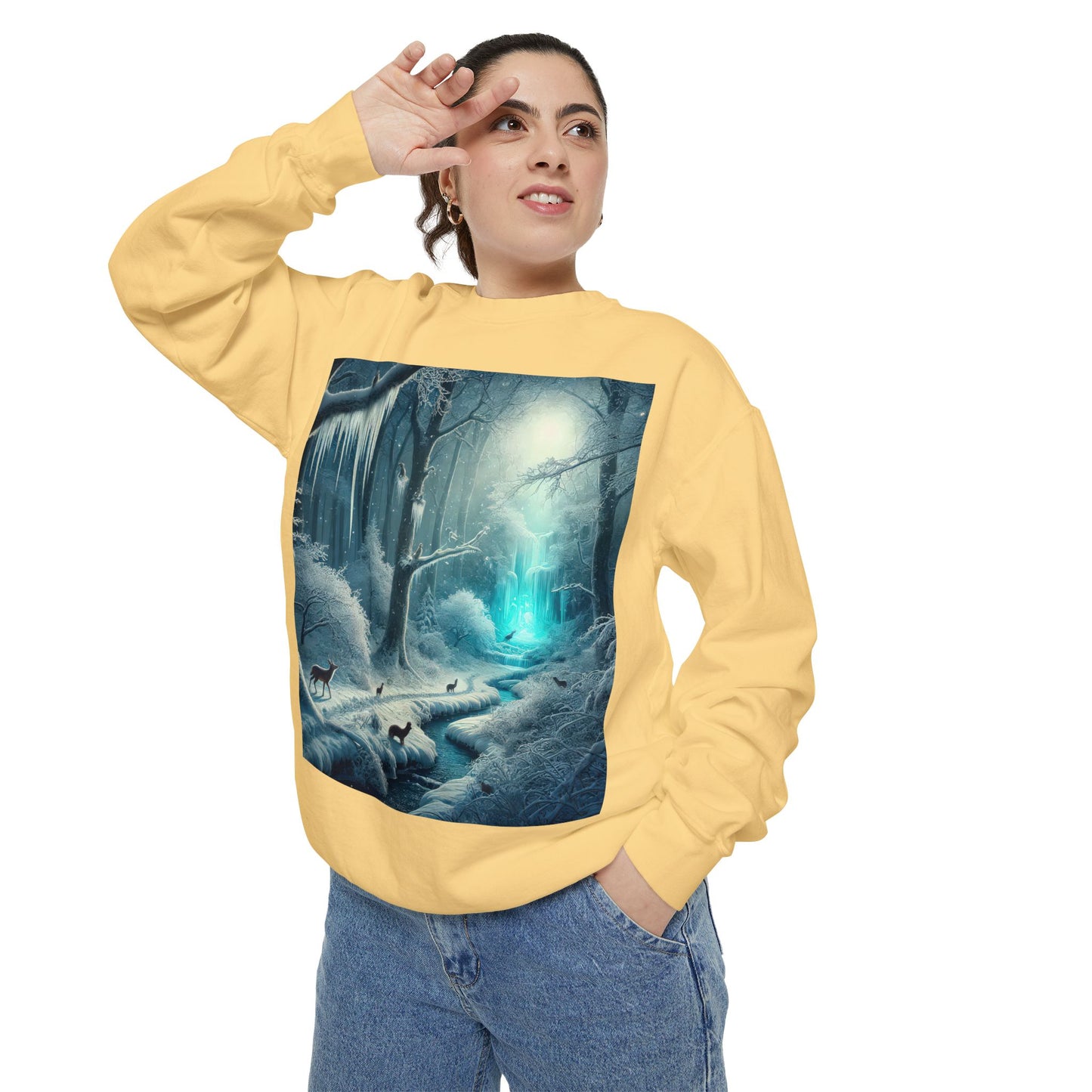 Unisex Garment-Dyed Sweatshirt