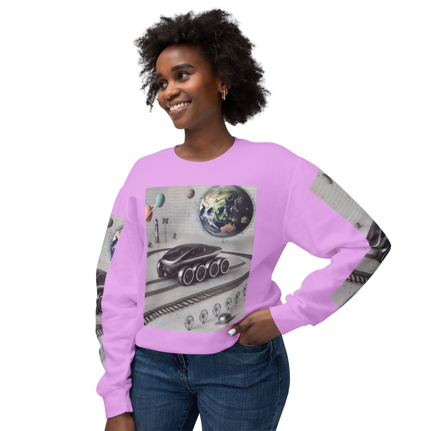 Unisex Lightweight Crewneck Sweatshirt